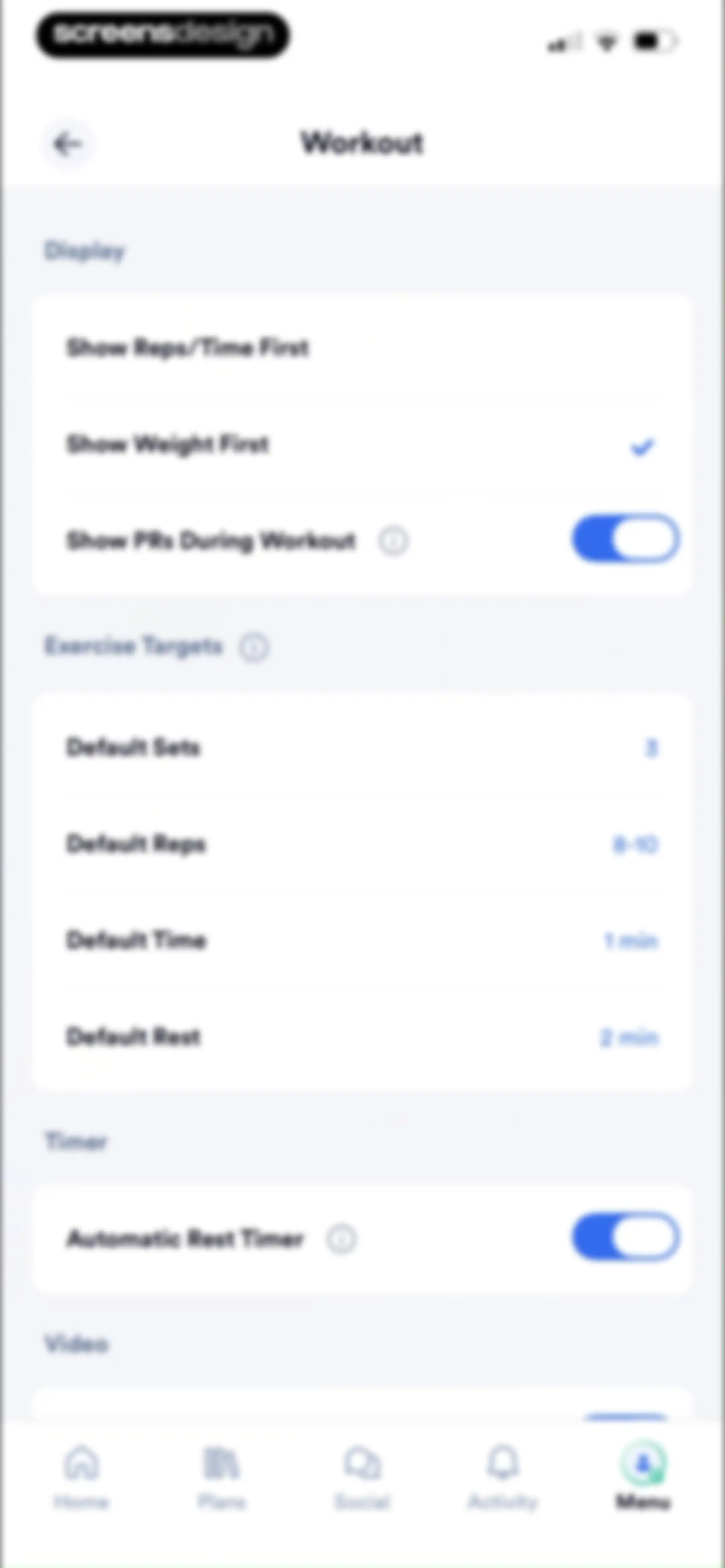 Caliber: Strength Training screen 70