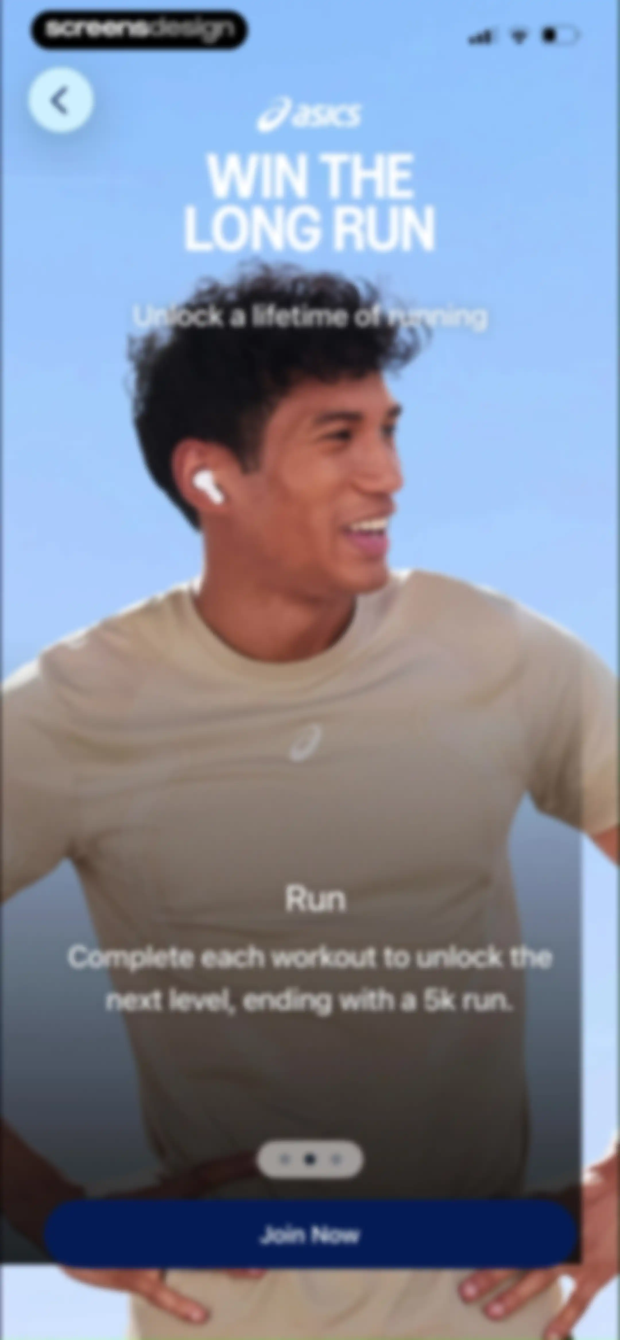 ASICS Runkeeper—Run Tracker screen 200
