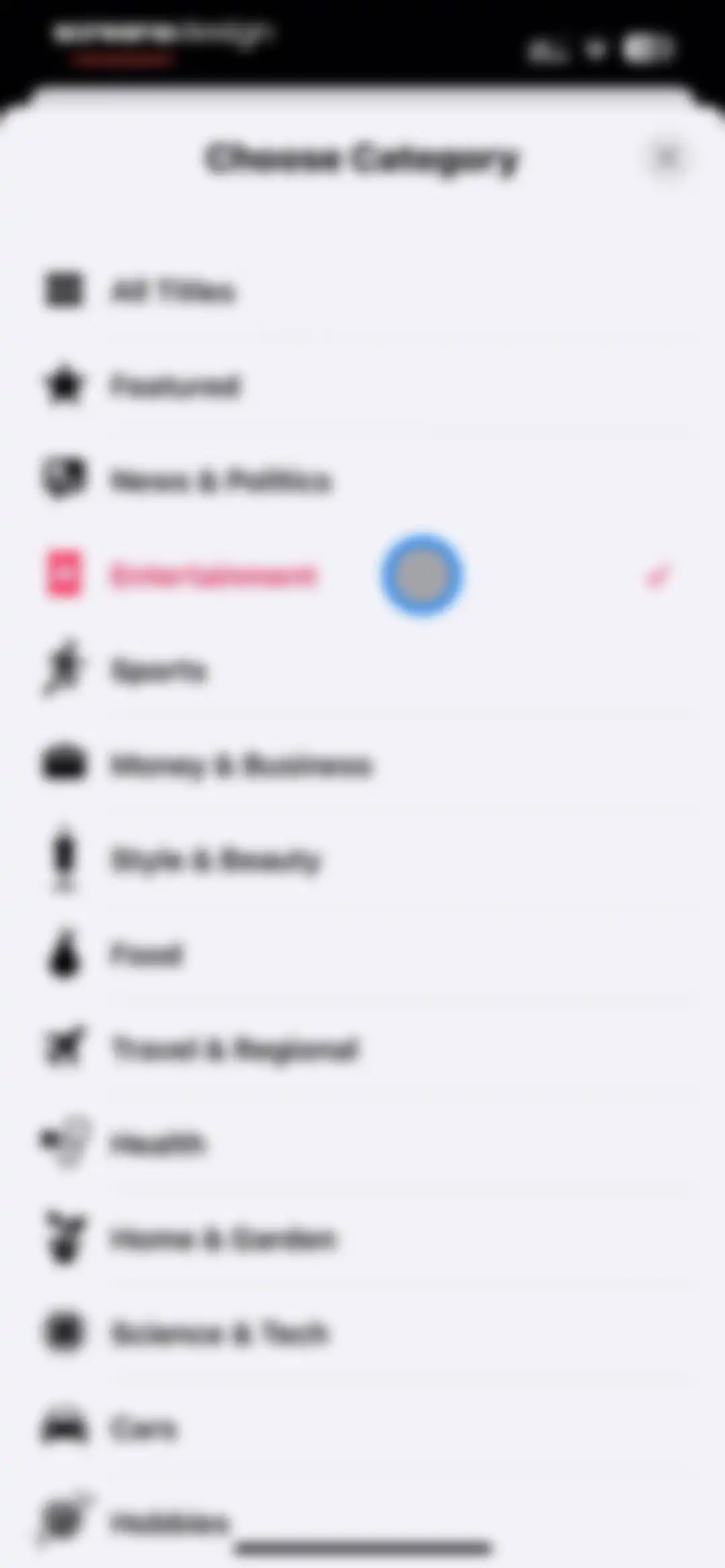 Apple News screen 111