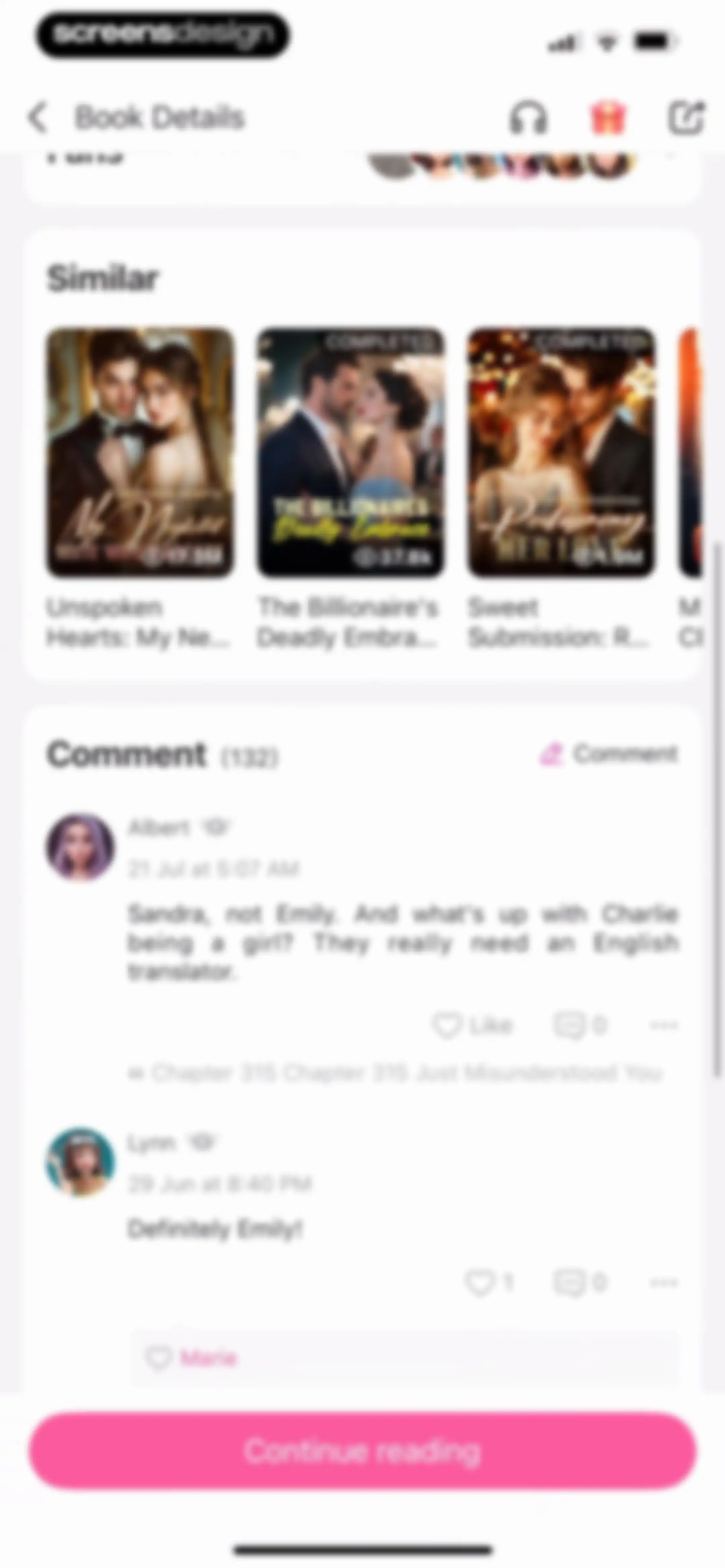 MoboReader: Top Novels & Books screen 54