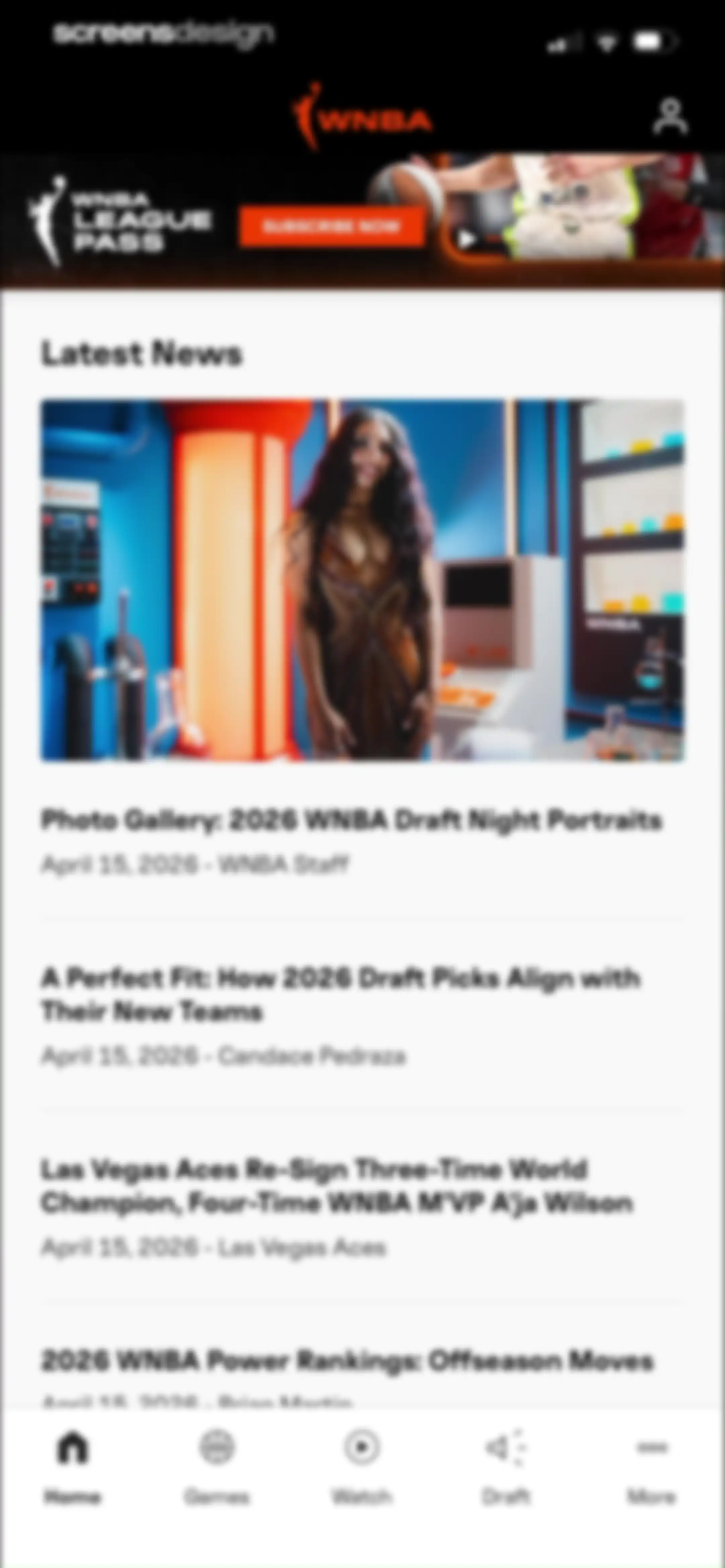 WNBA: Live Games & Scores screen 53