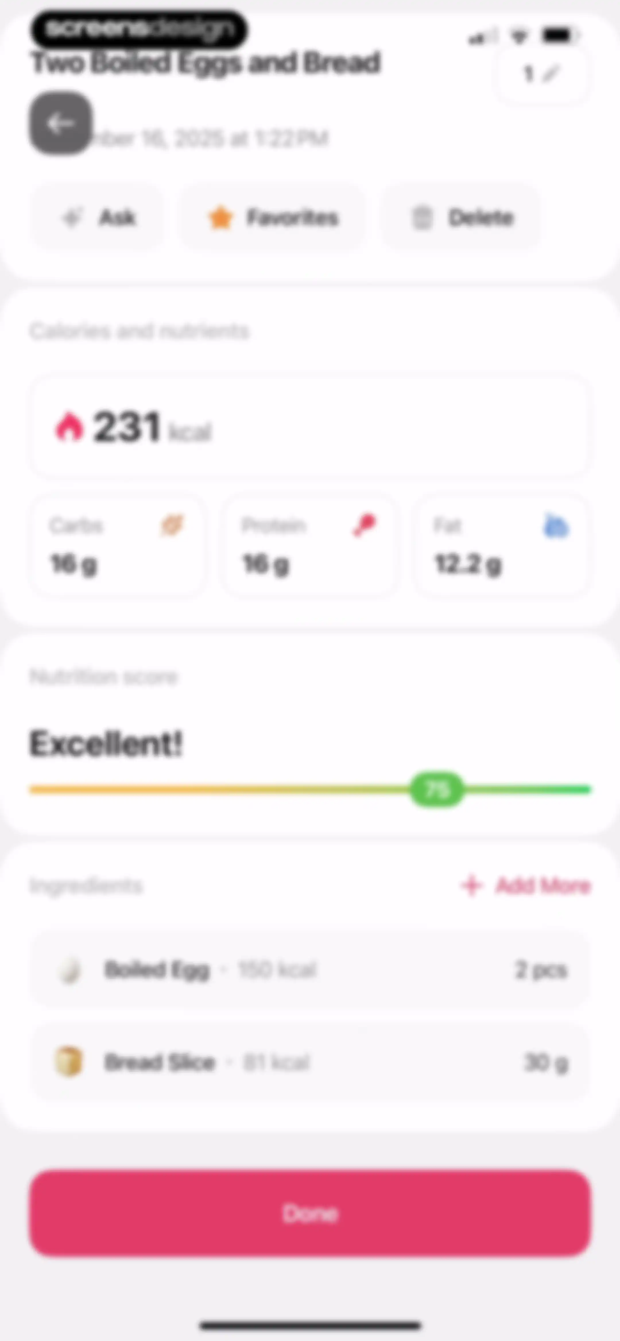 Welmi - Calorie Counter & Diet screen 47
