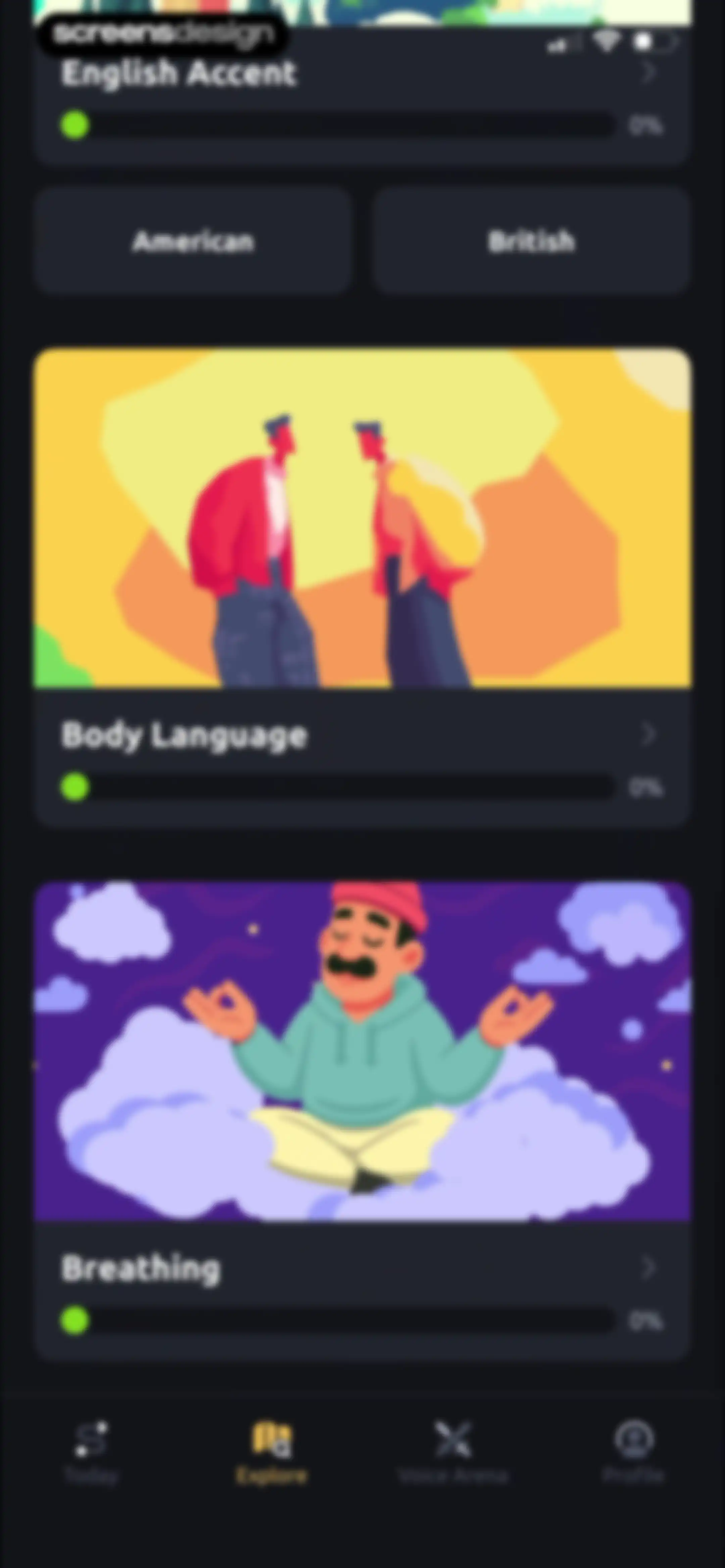 Vocal Image: AI Speaking Coach screen 164