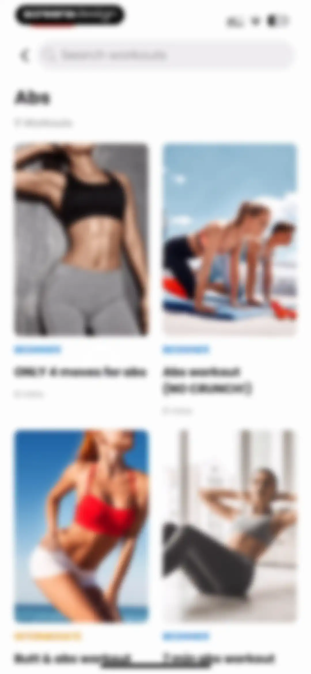 Lose Weight for Women at Home screen 138