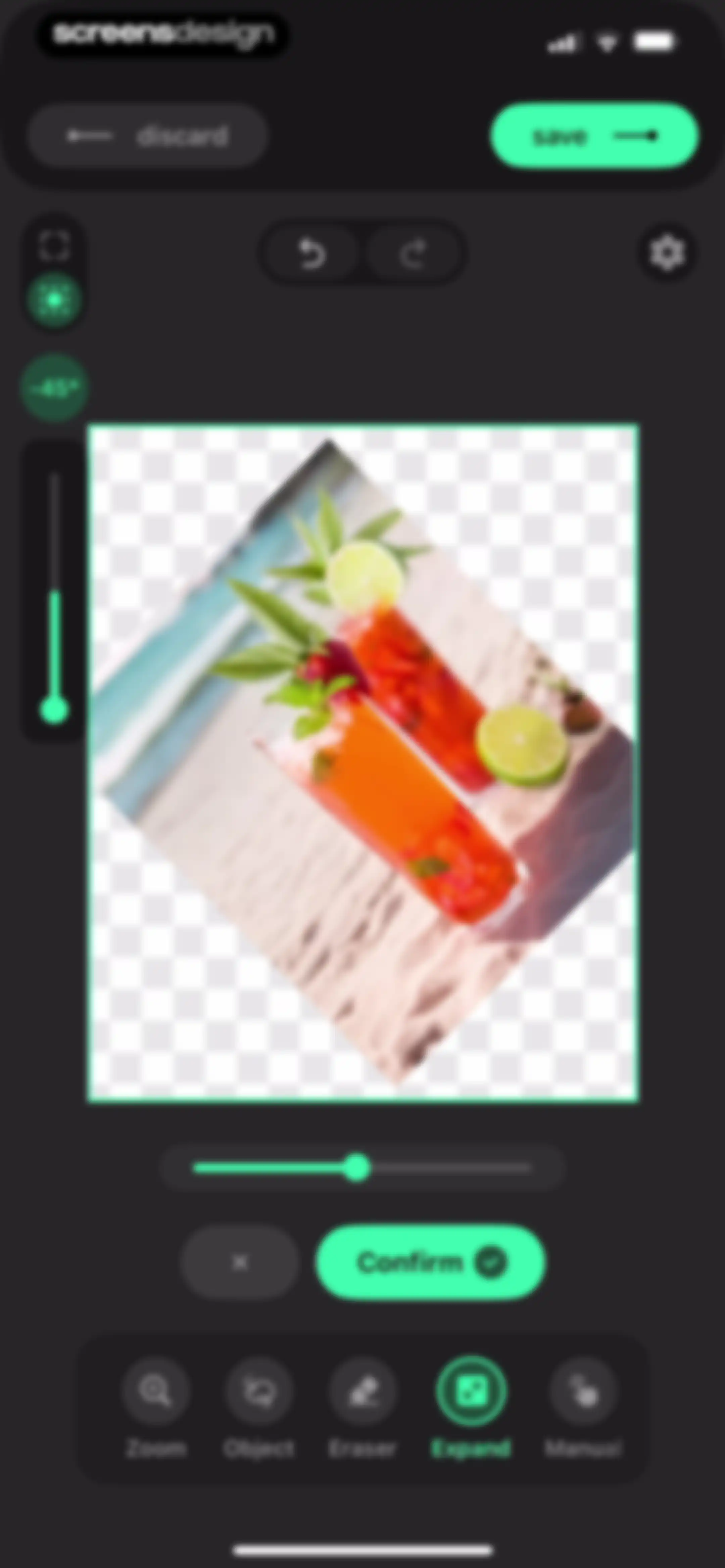 Remove Objects screen 30