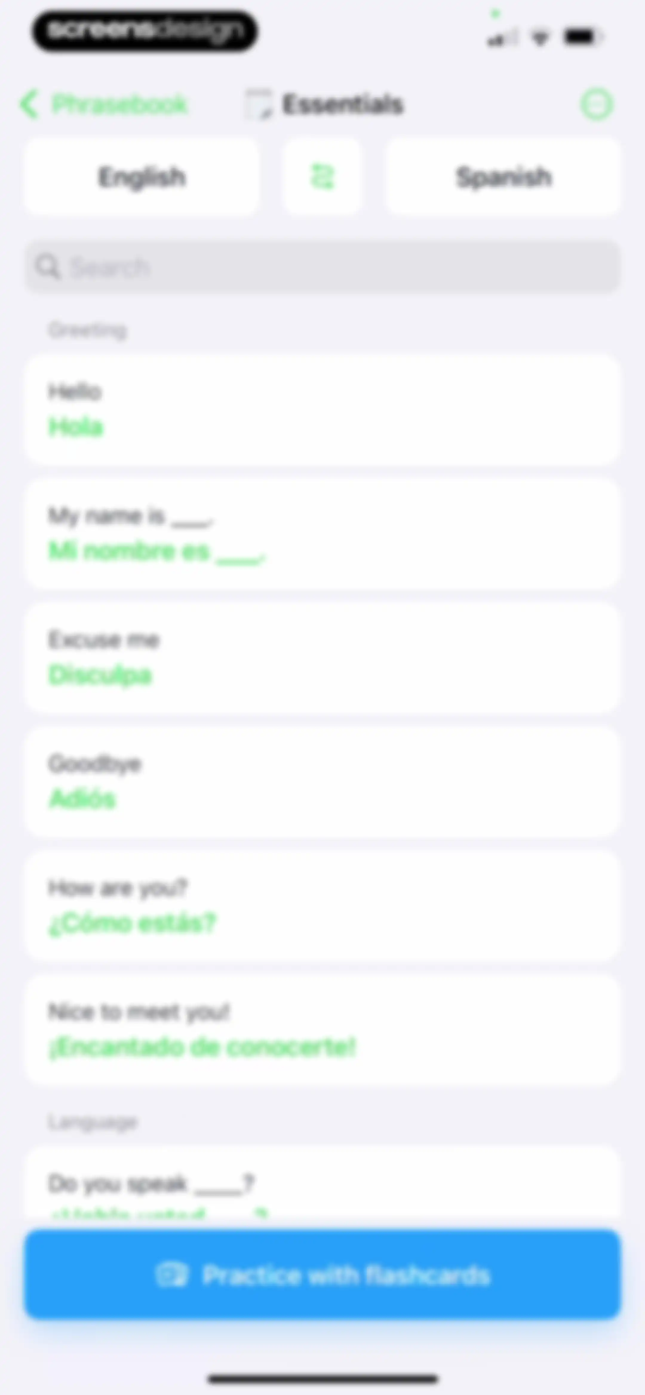 iTranslate Translator screen 65