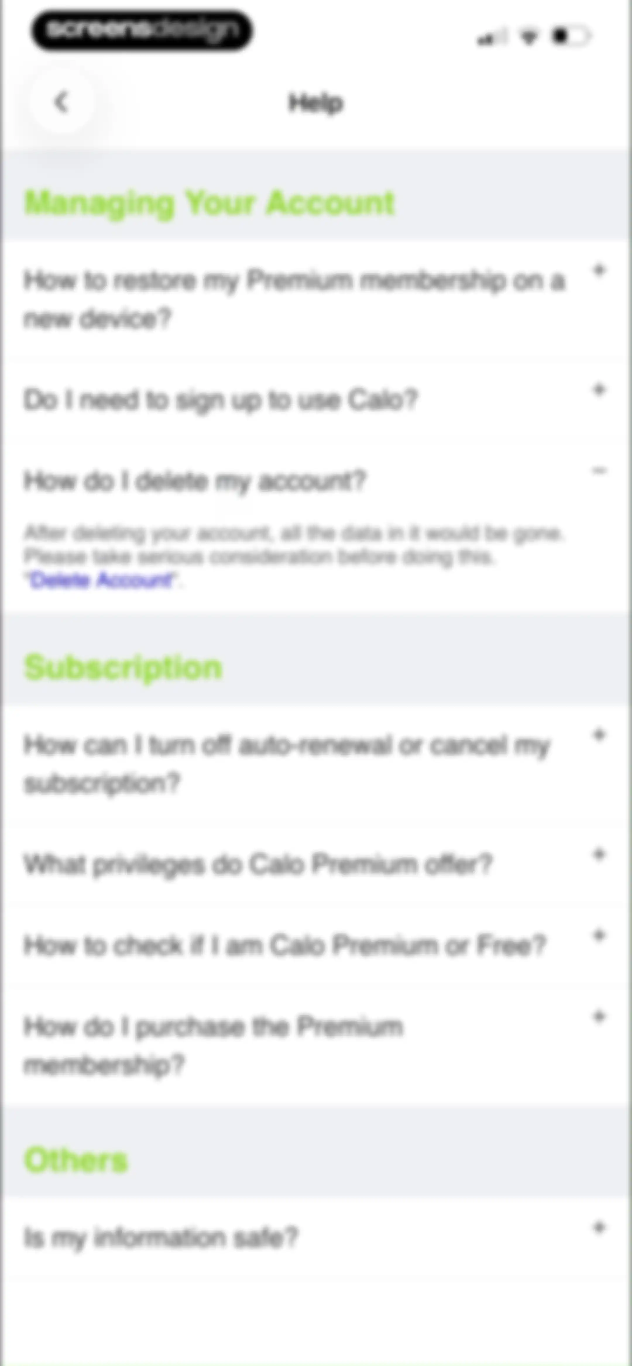 Calo: AI Food Calorie Counter screen 205