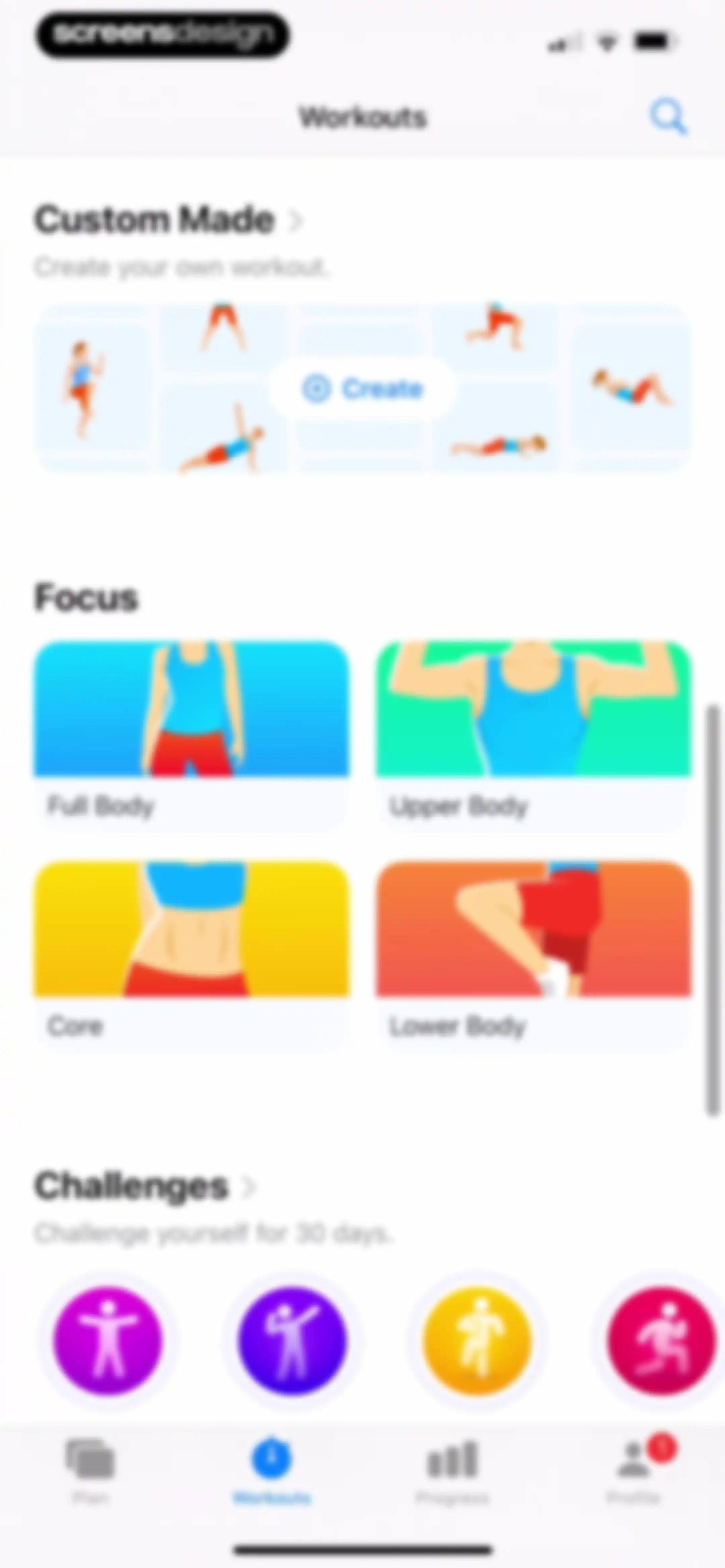 Seven: 7 Minute Workout screen 96