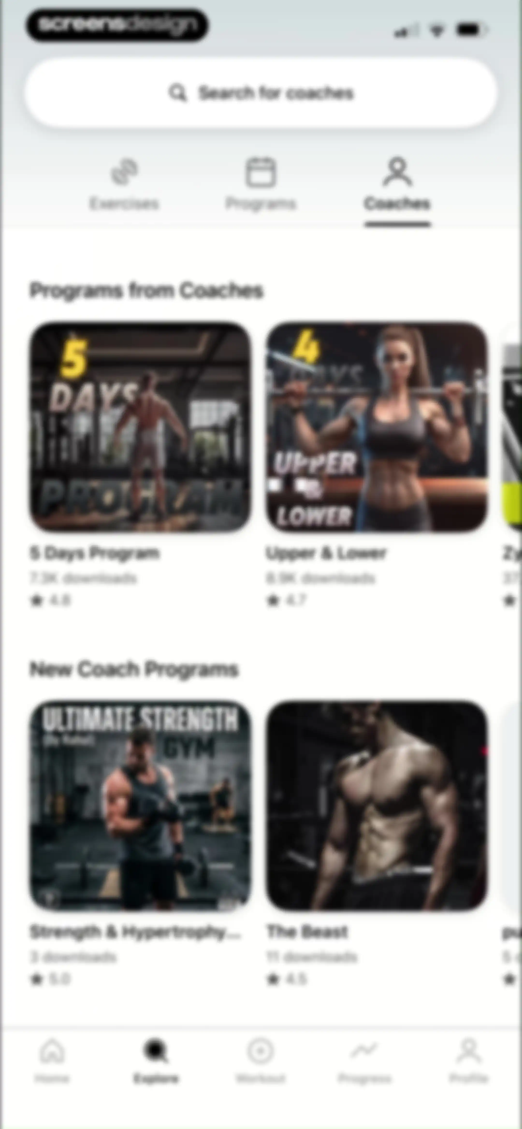 Lyfta: Gym Workout Tracker Log screen 168
