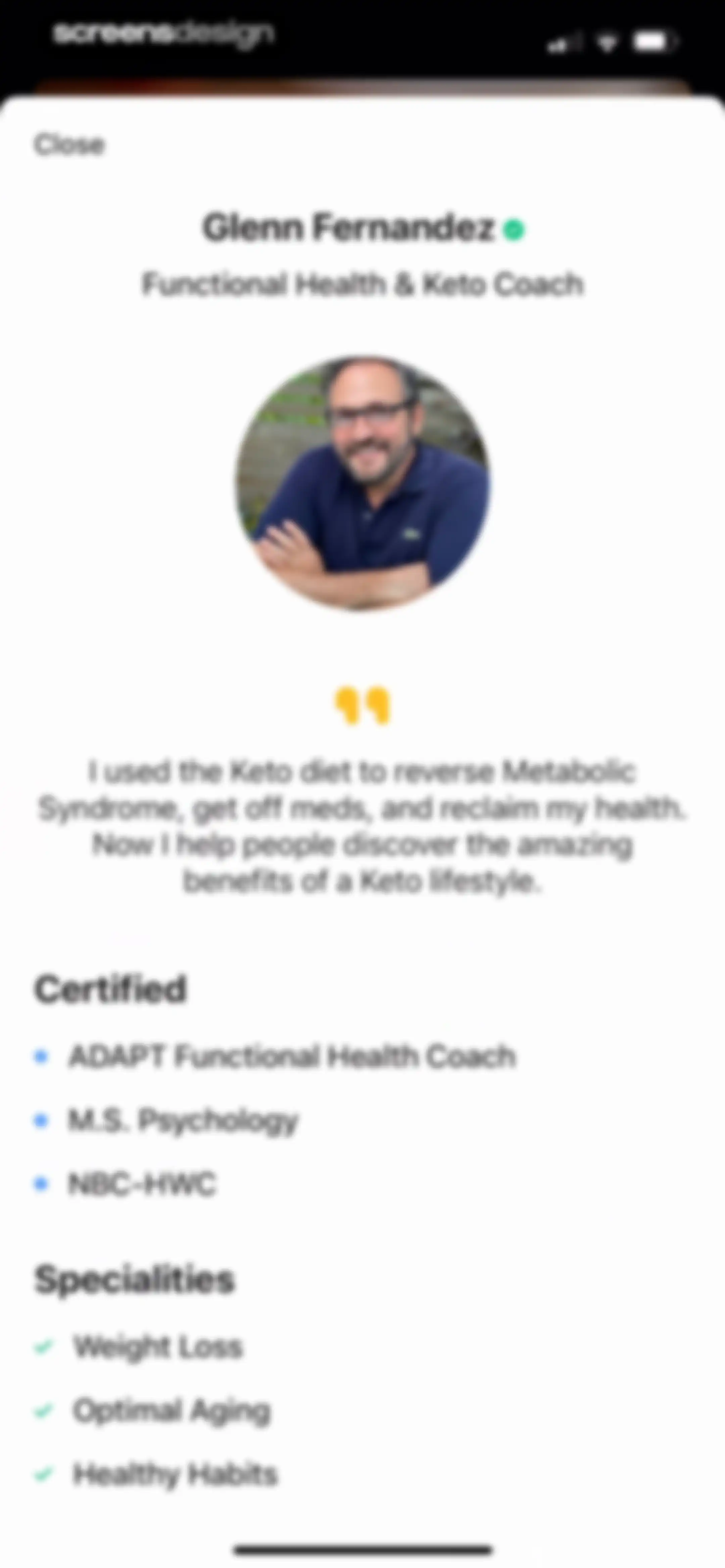 Keto Diet App － Carb Tracker screen 129