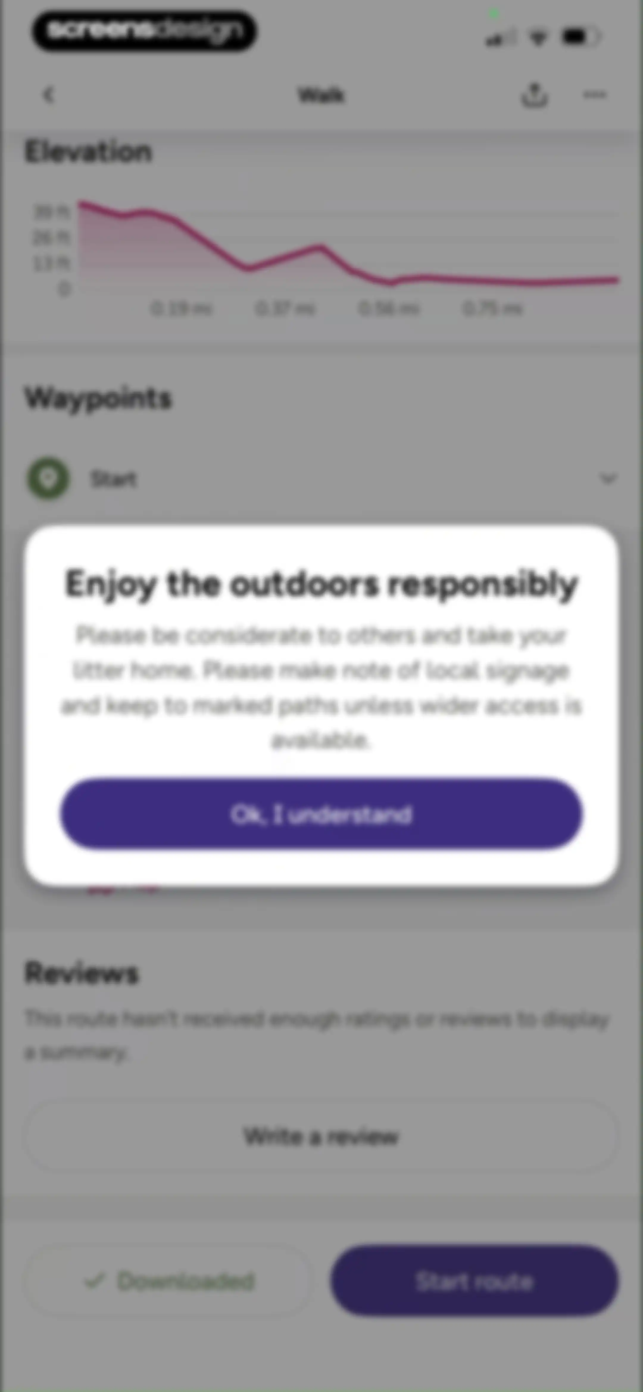 OS Maps: Walk, Hike, Run, Bike screen 90