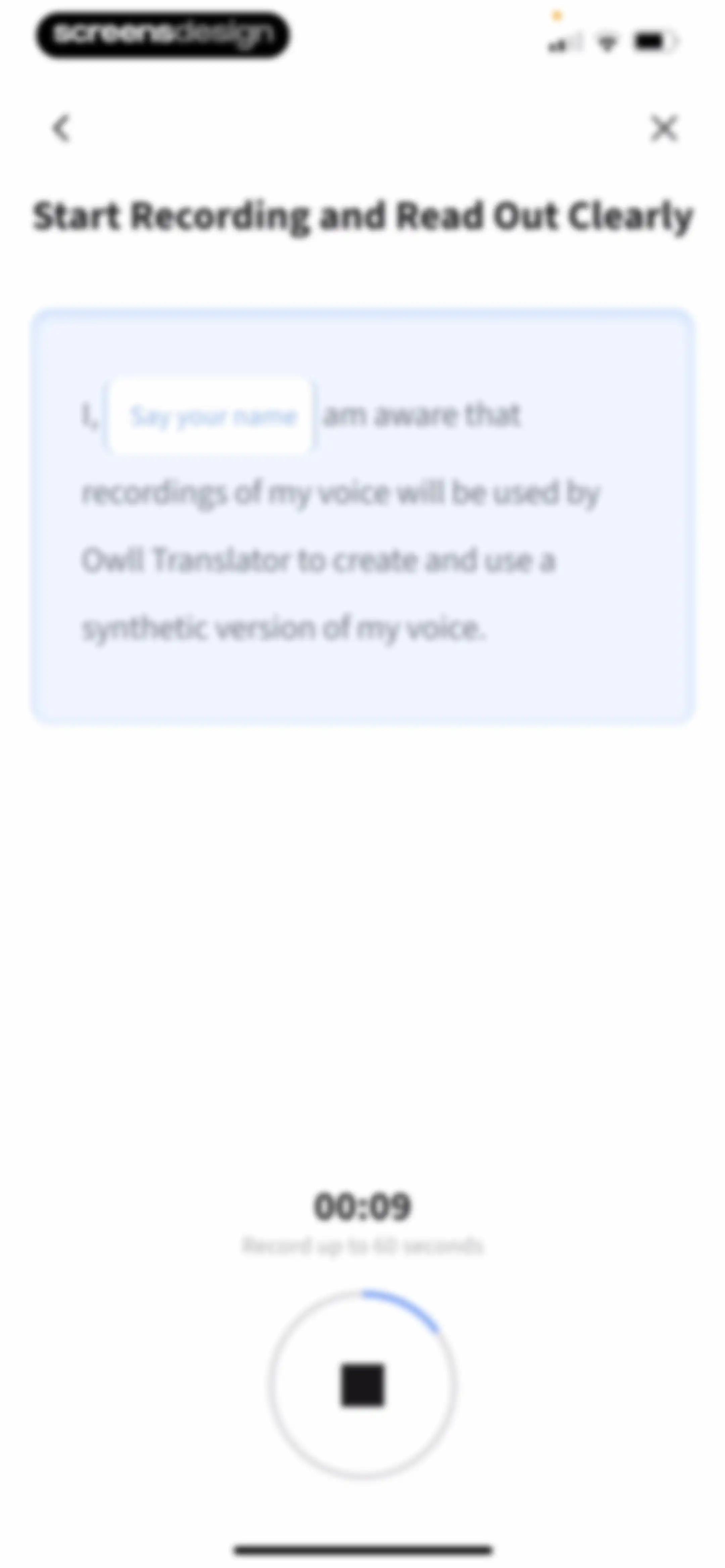 Owll Translator：AI Voice Clone screen 15
