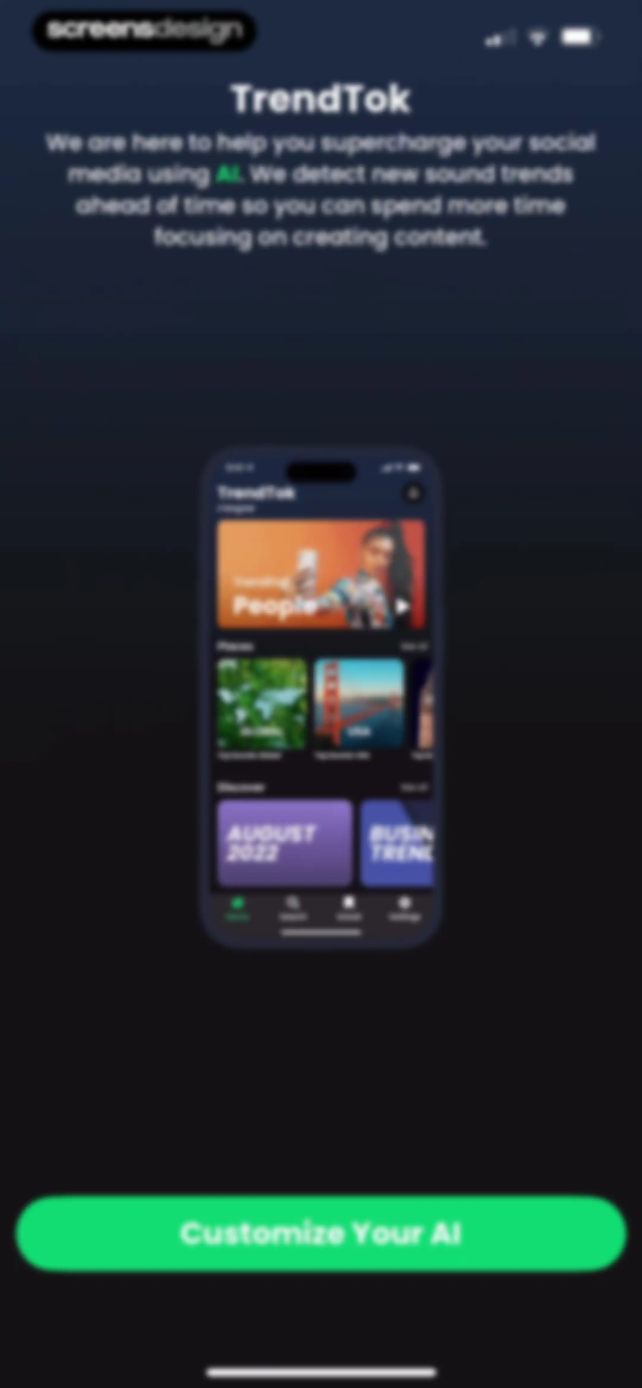 TrendTok Analytics & Tracker screen 4