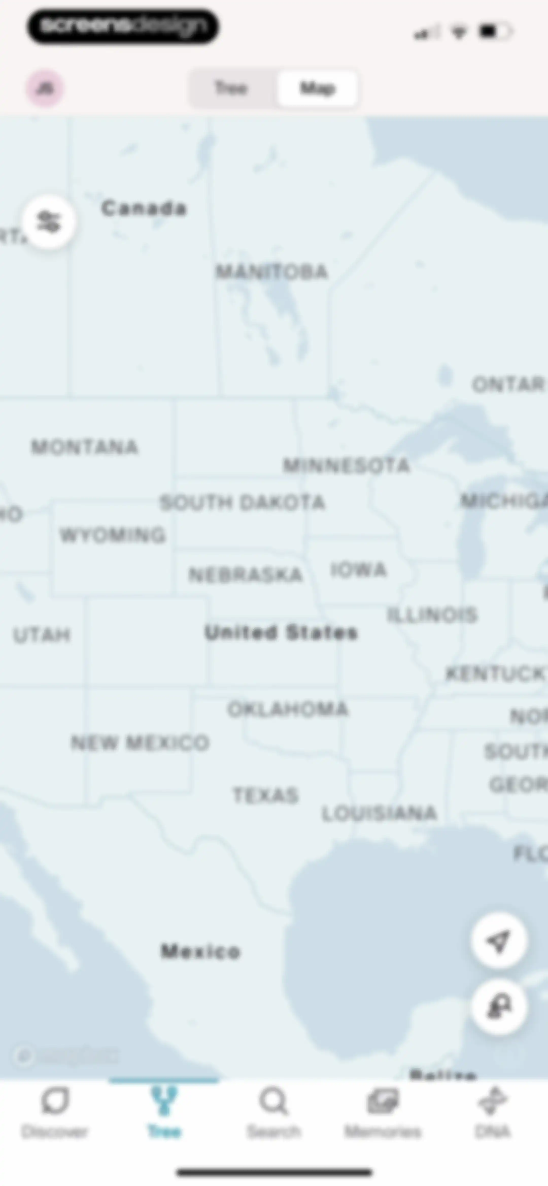 Ancestry: Family History & DNA screen 141