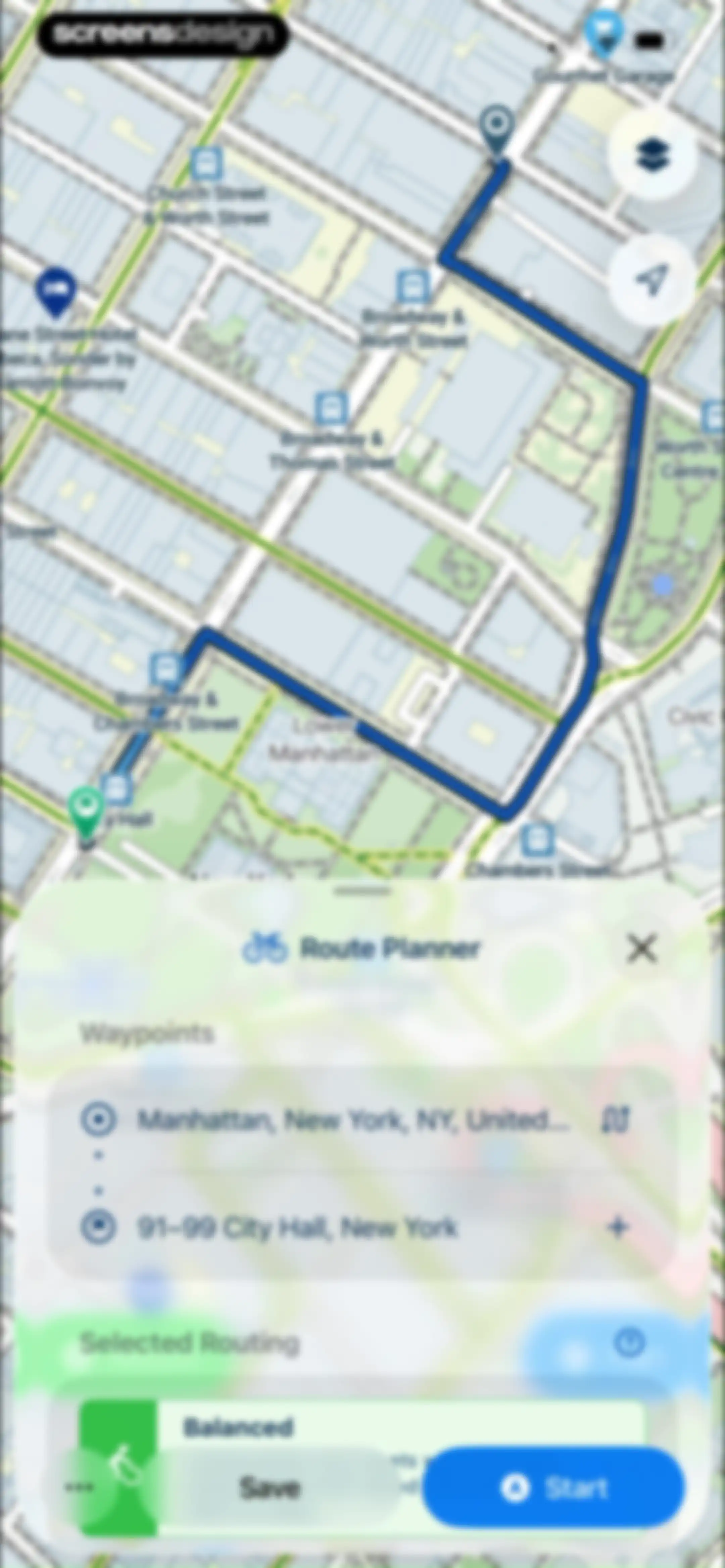 Bikemap: Bicycle Tracker & GPS screen 20