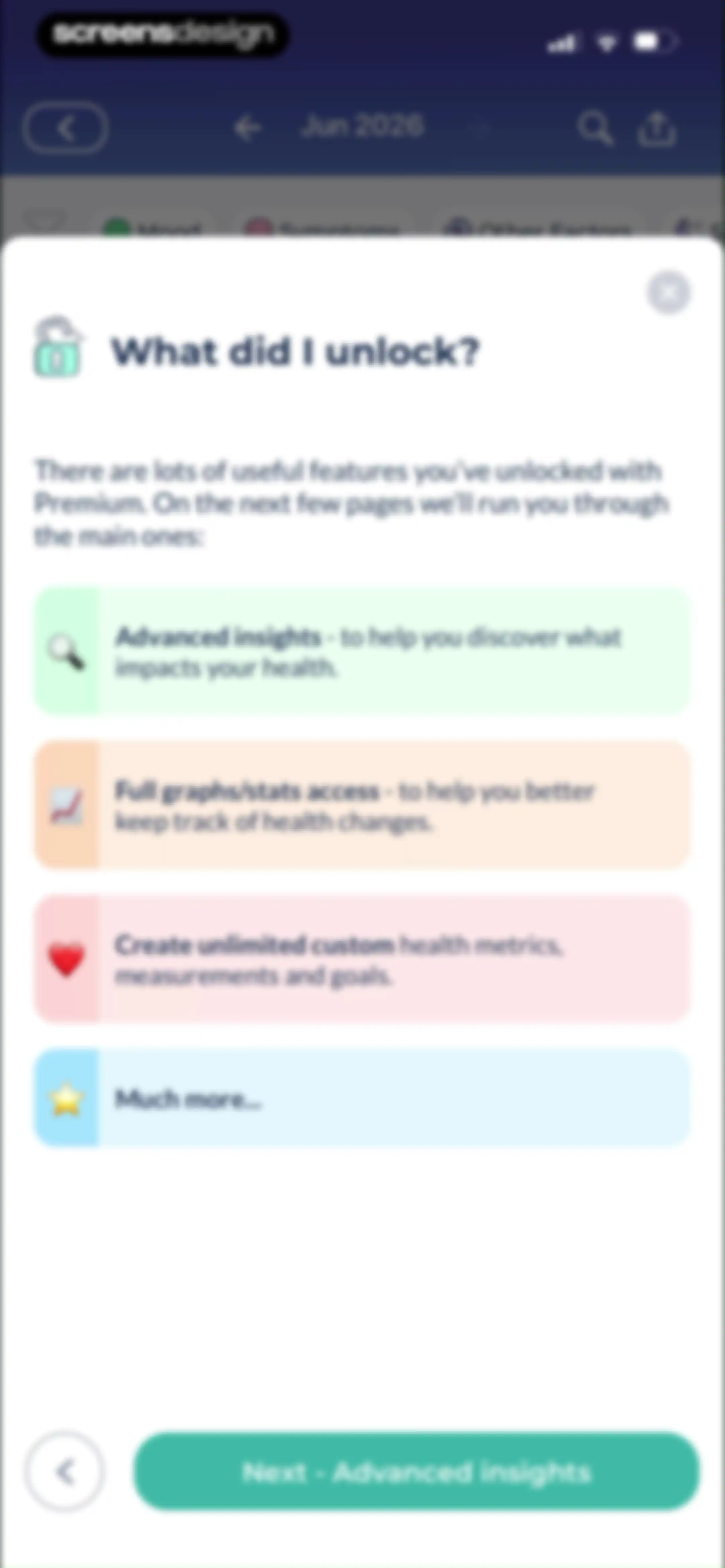 Bearable - Symptom Tracker screen 99