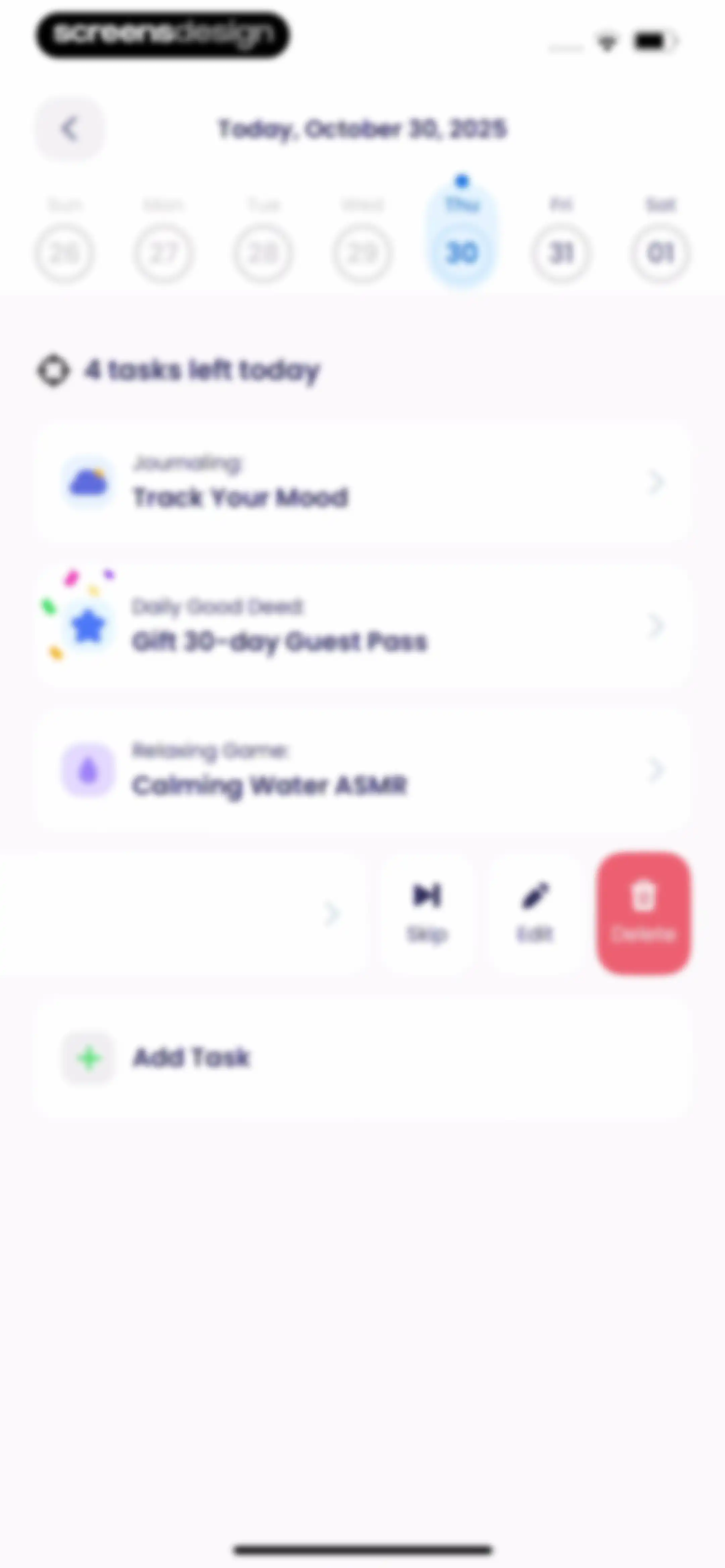 Breeze: Start Self-Discovery screen 33