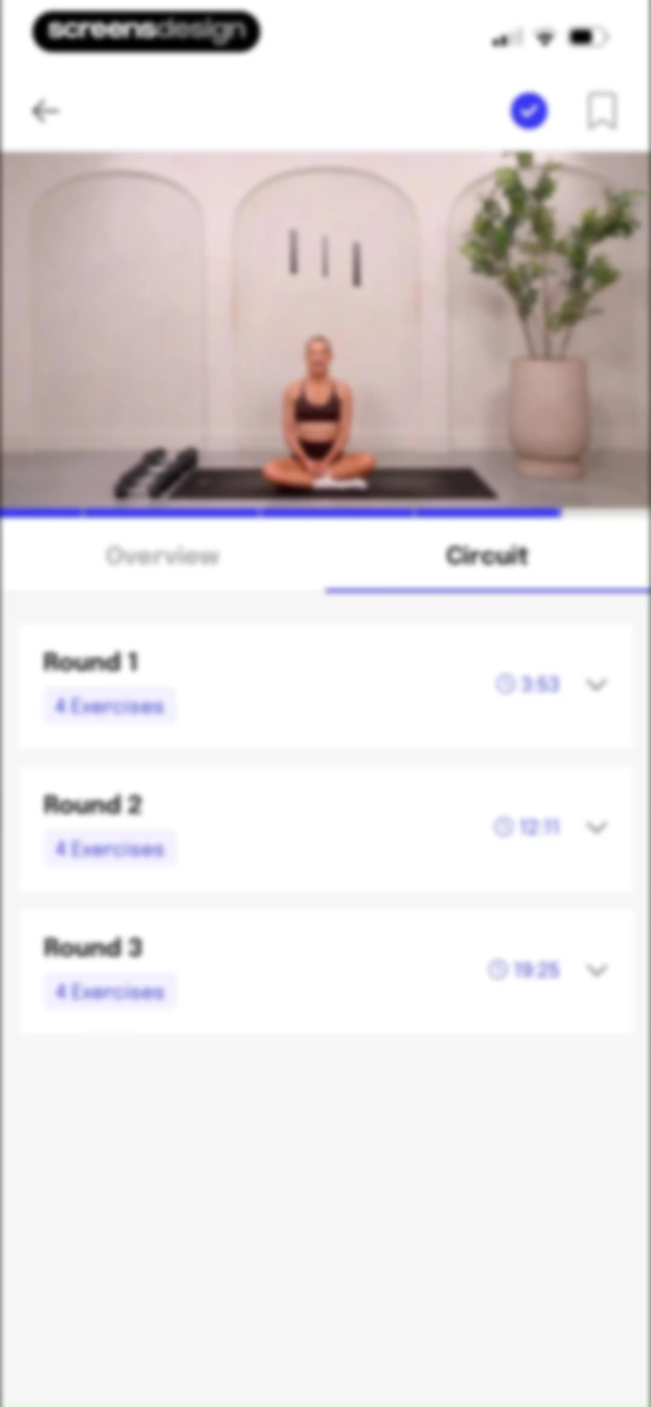 Evlo Fitness screen 20