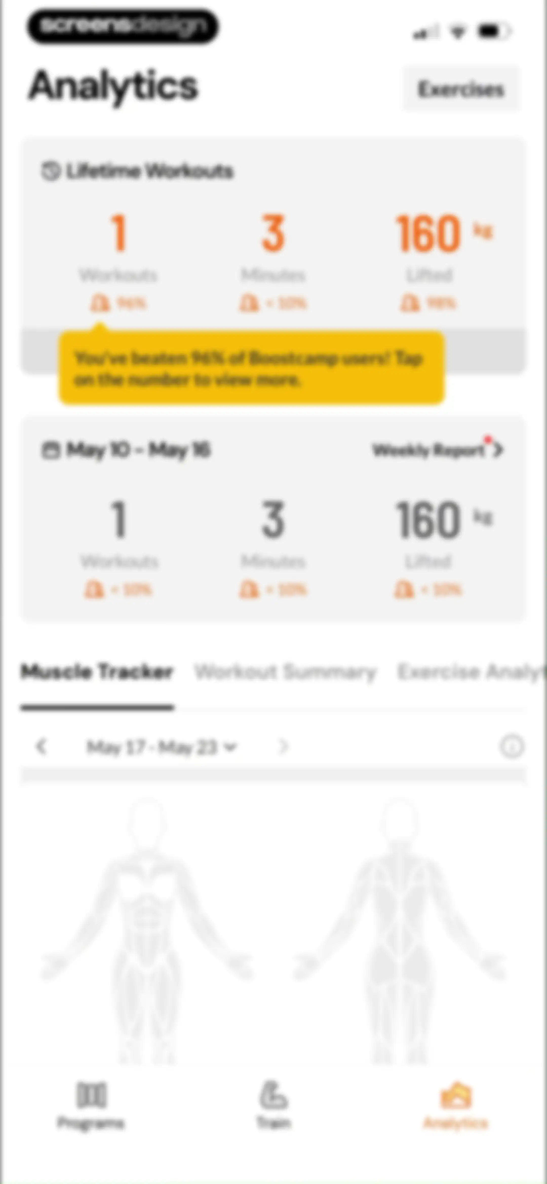 Boostcamp: Workout Programs screen 159