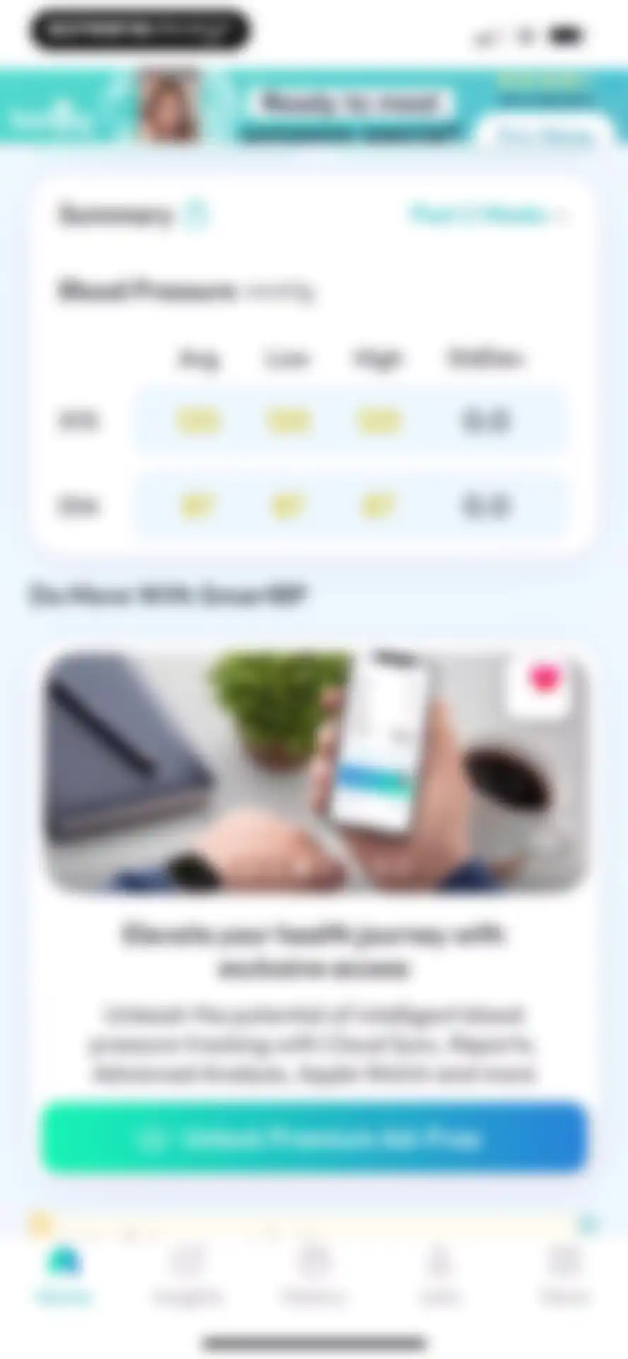 Blood Pressure Tracker SmartBP screen 66