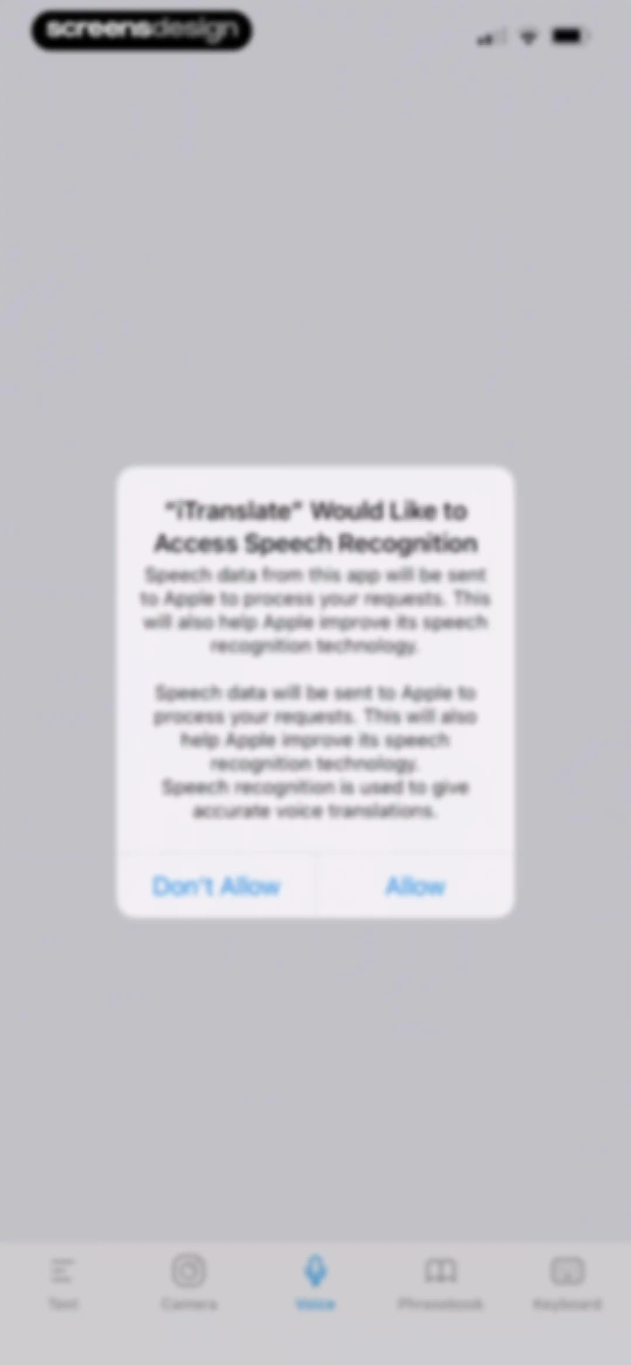 iTranslate Translator screen 56
