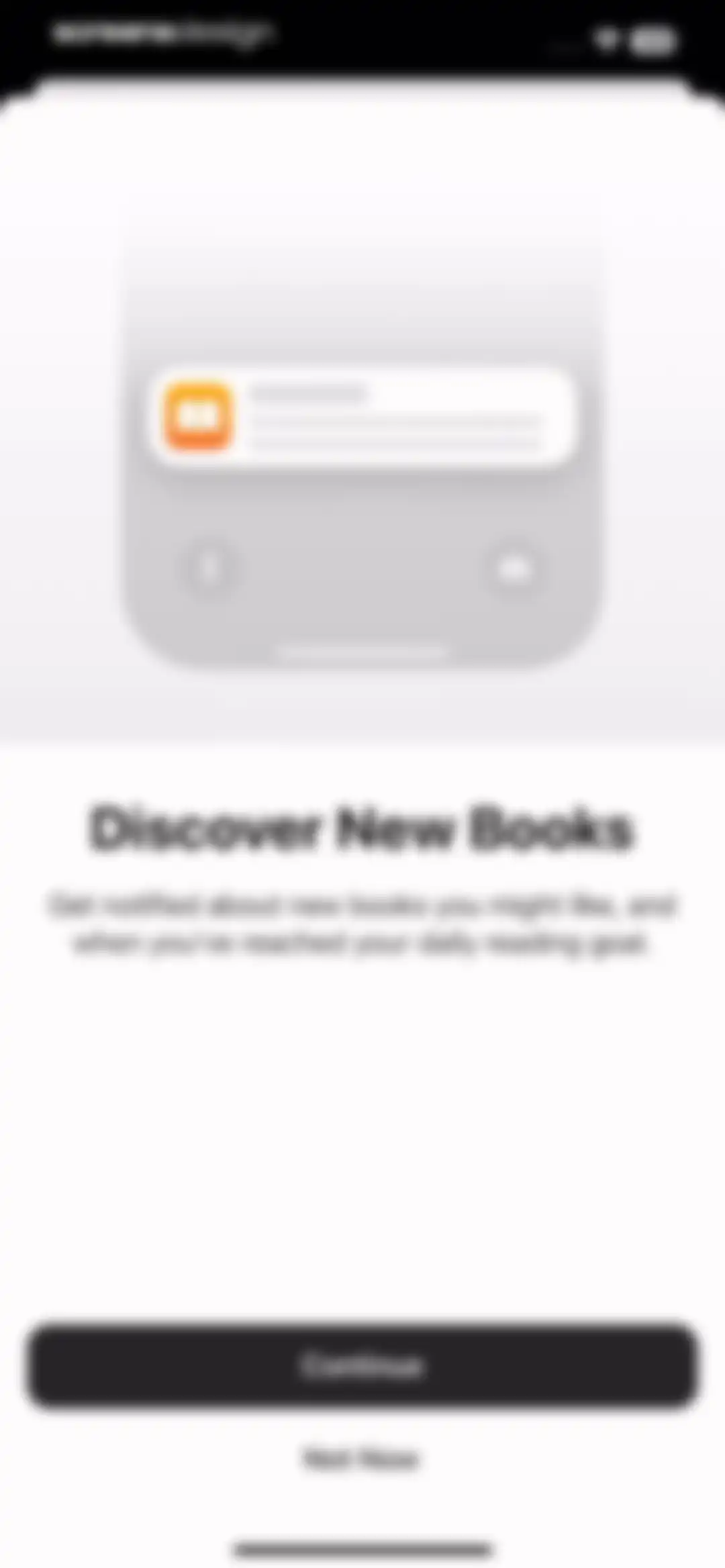 Apple Books screen 1