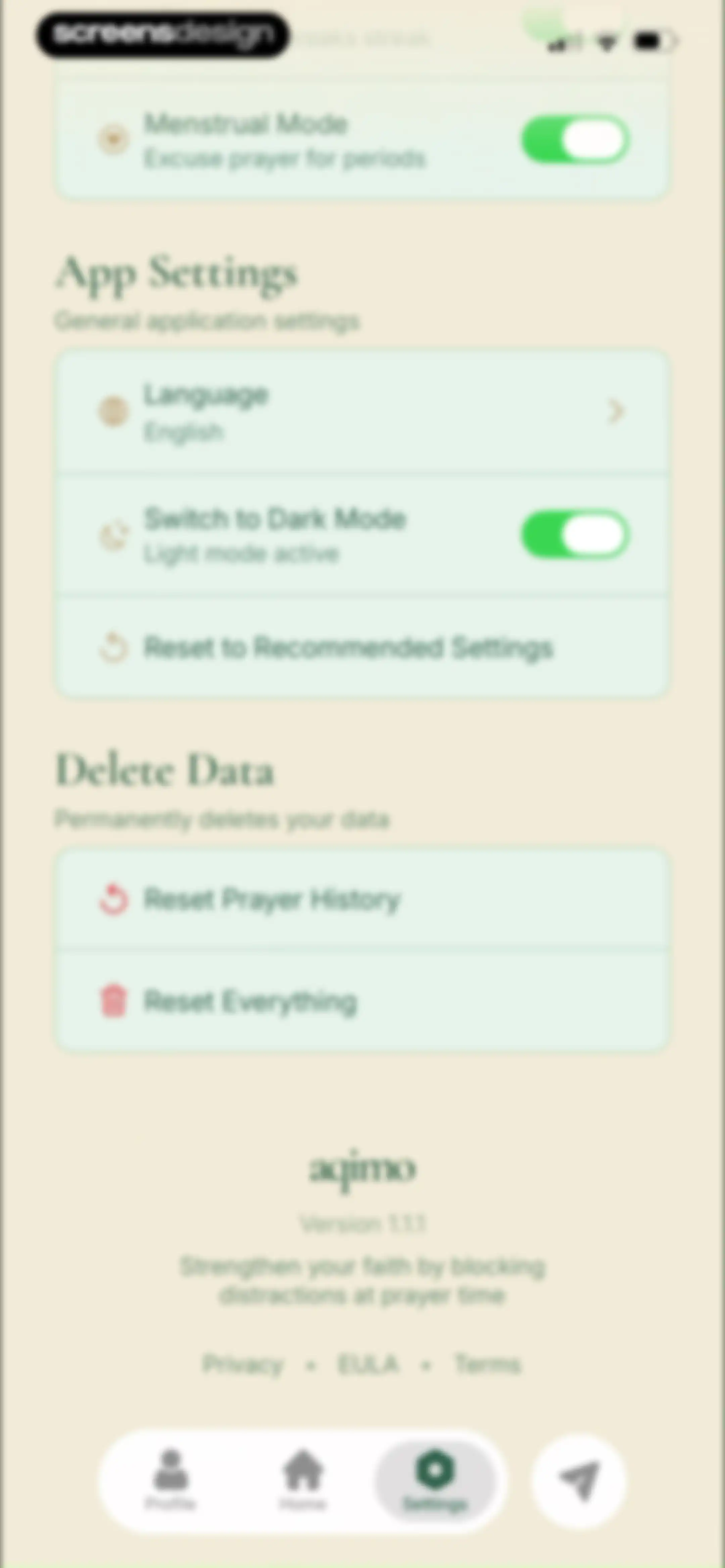 Aqimo: Salah Focus screen 68