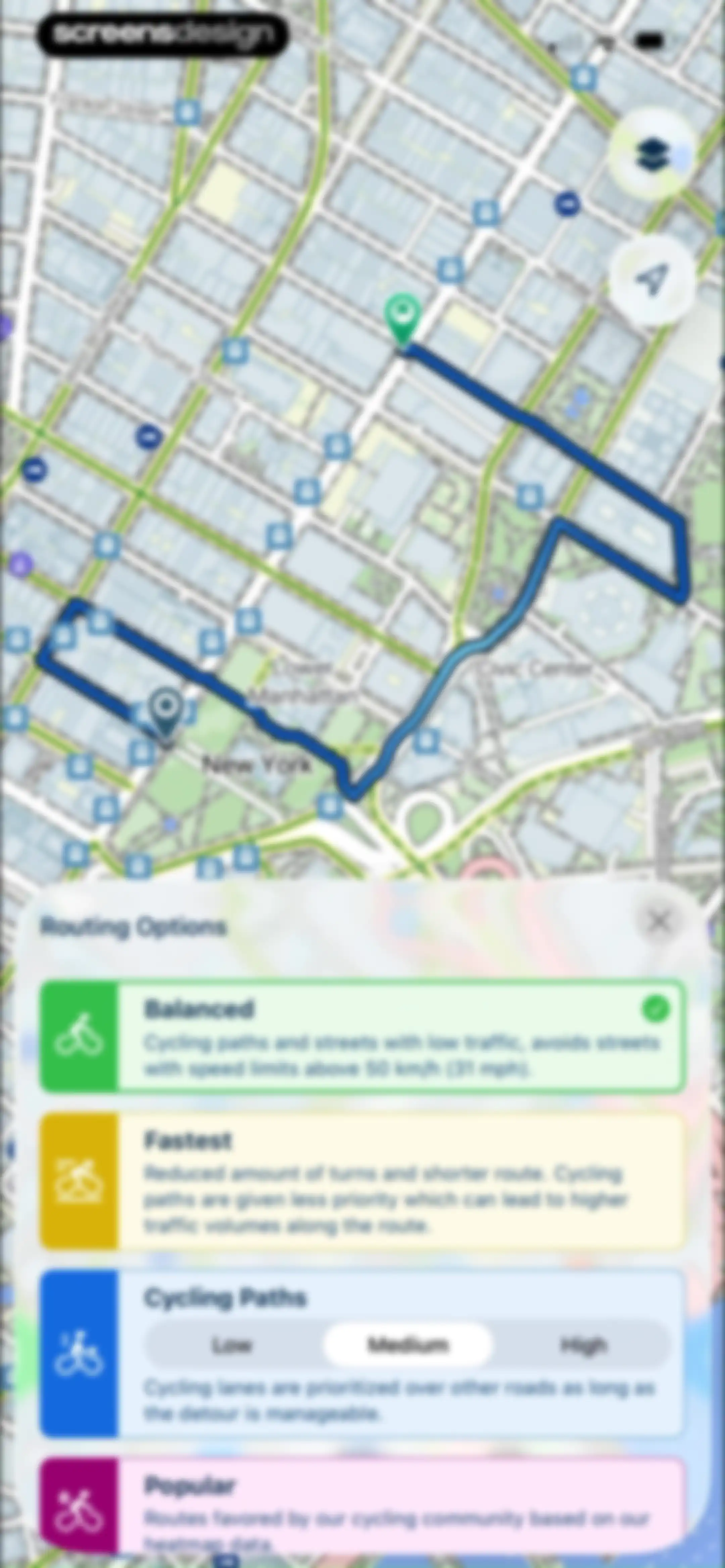 Bikemap: Bicycle Tracker & GPS screen 26