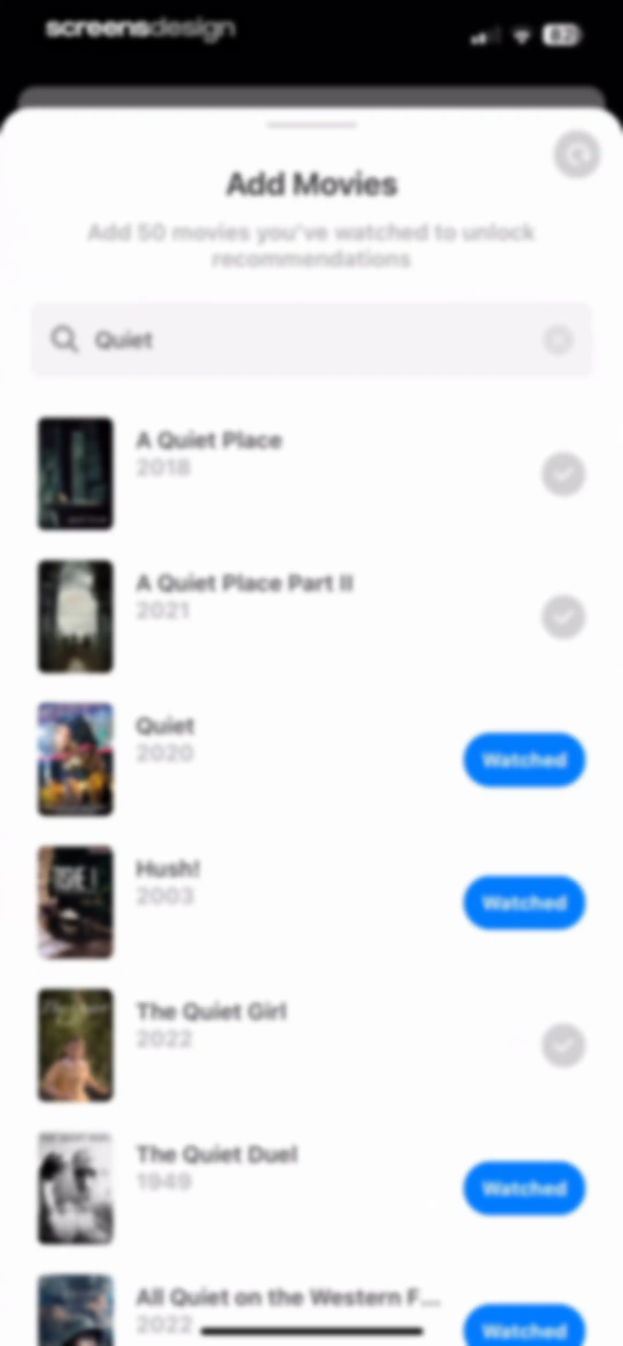 Must for Movies & TV screen 29