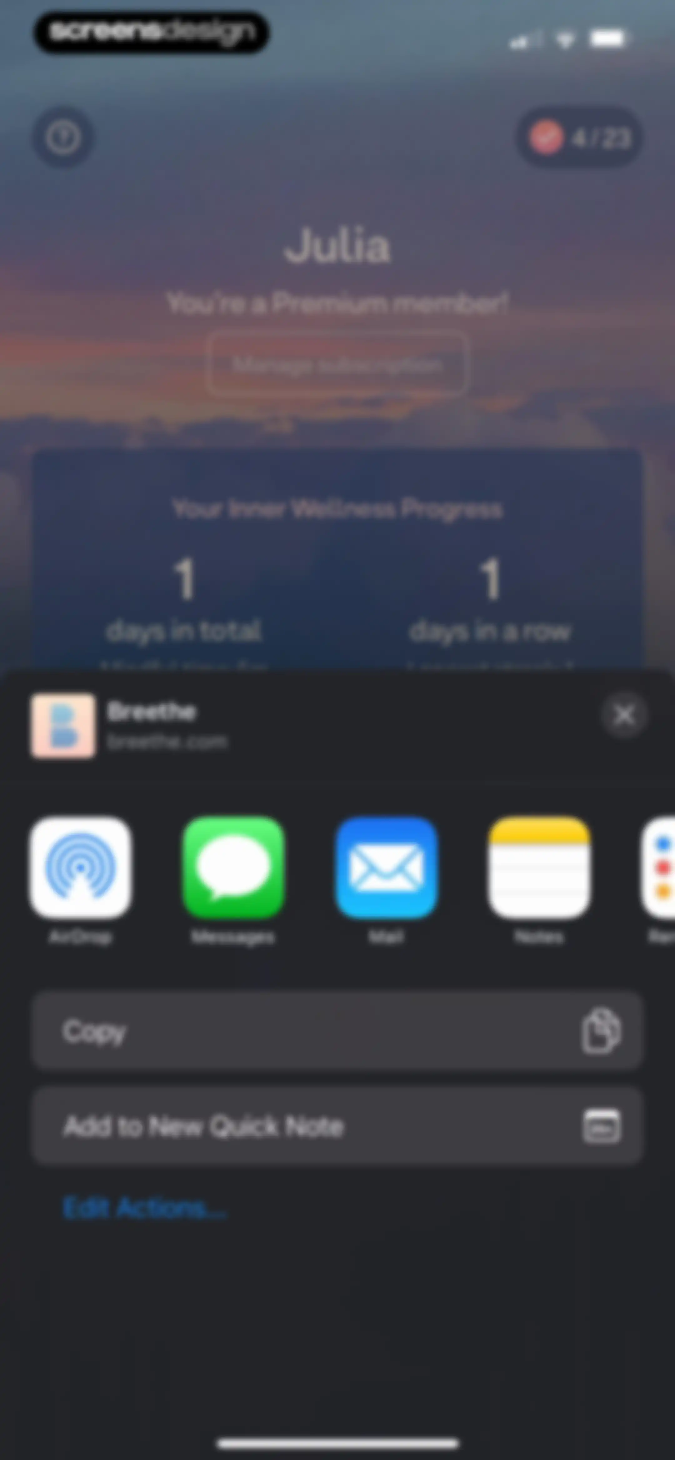 Breethe: Sleep & Meditation screen 141