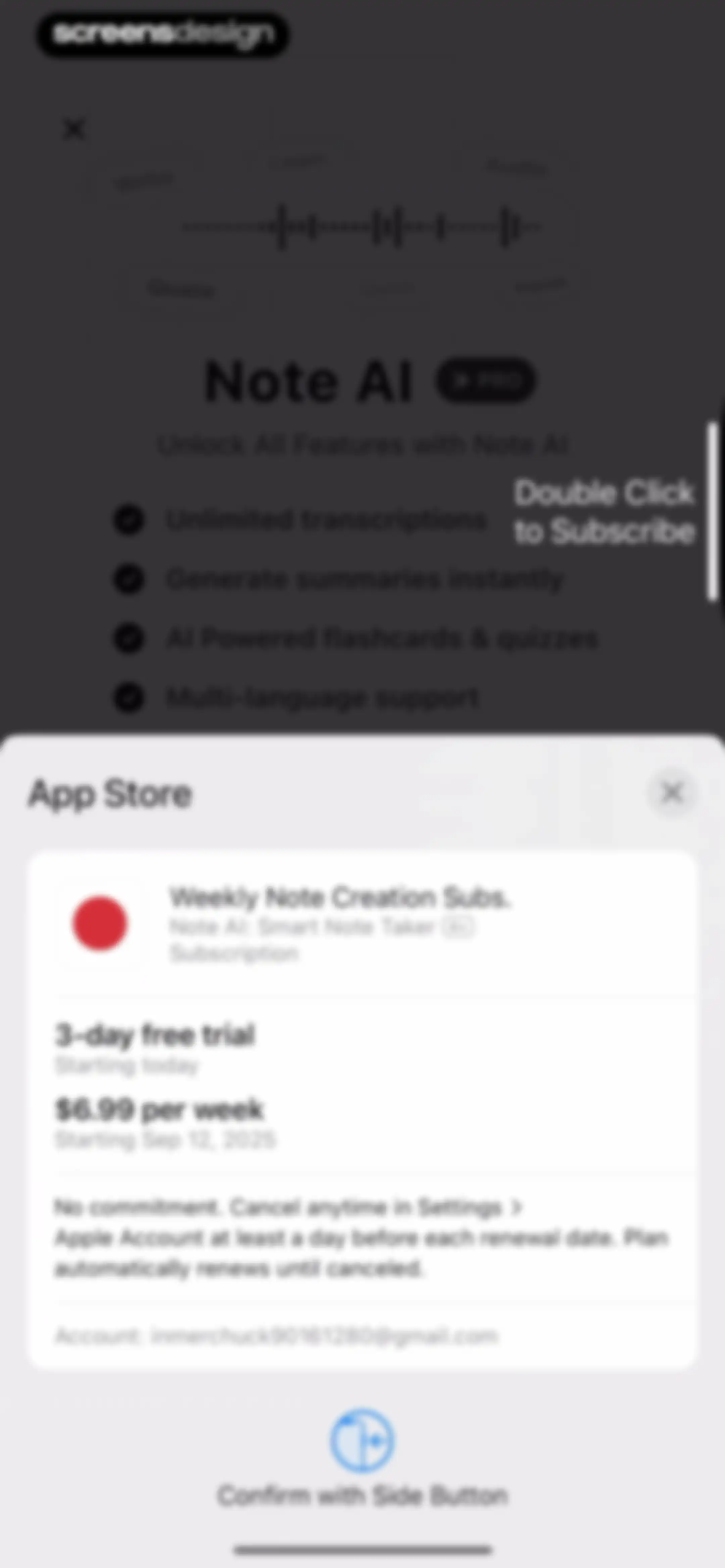 Note AI: Smart Note Taker screen 10
