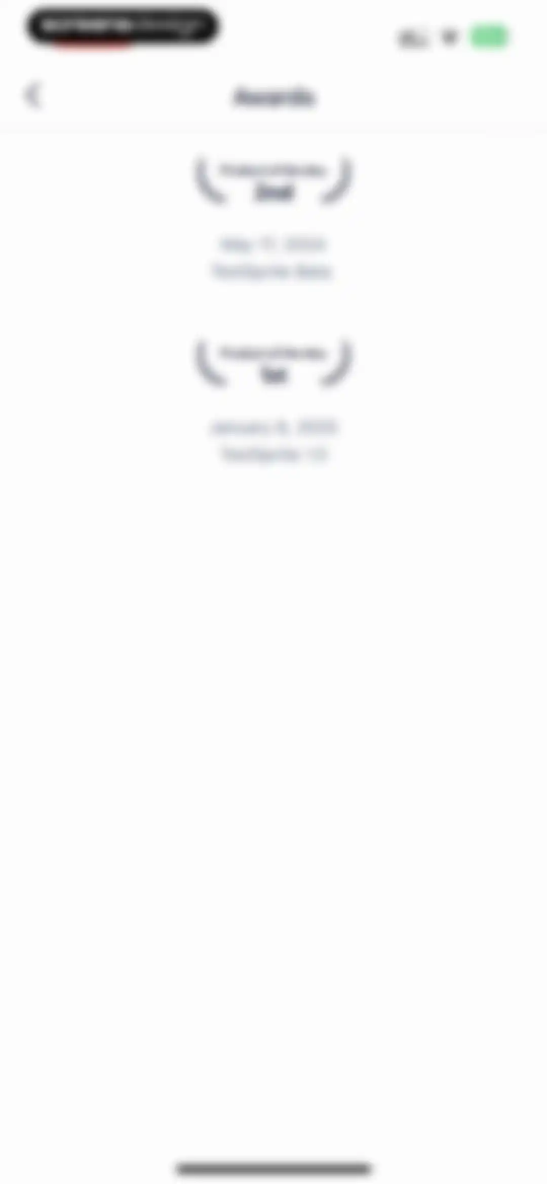 Product Hunt screen 38