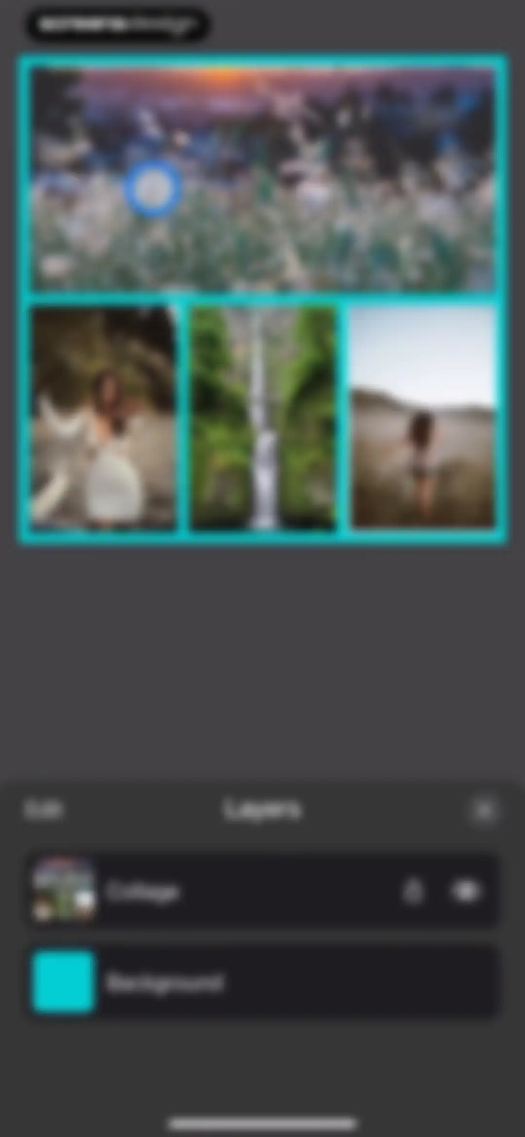 Layout Photo Collage - Mixgram screen 19