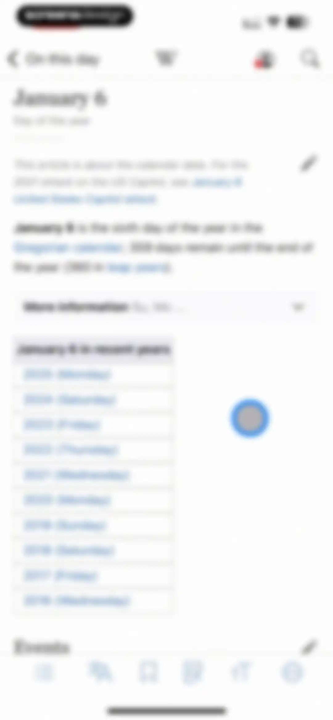 Wikipedia screen 107