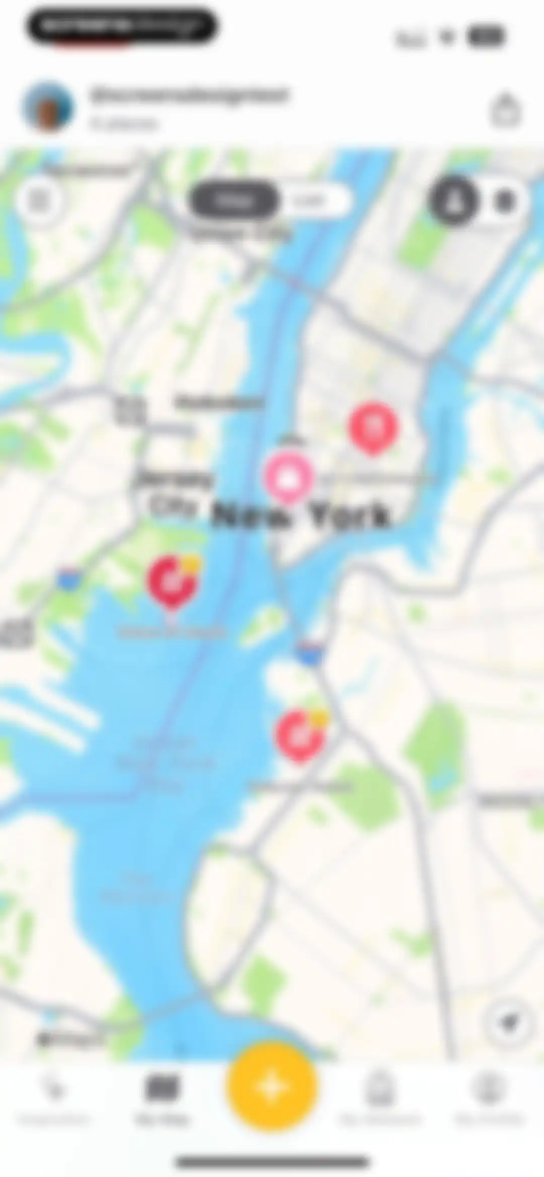 Mapstr – Save & Follow Places screen 112