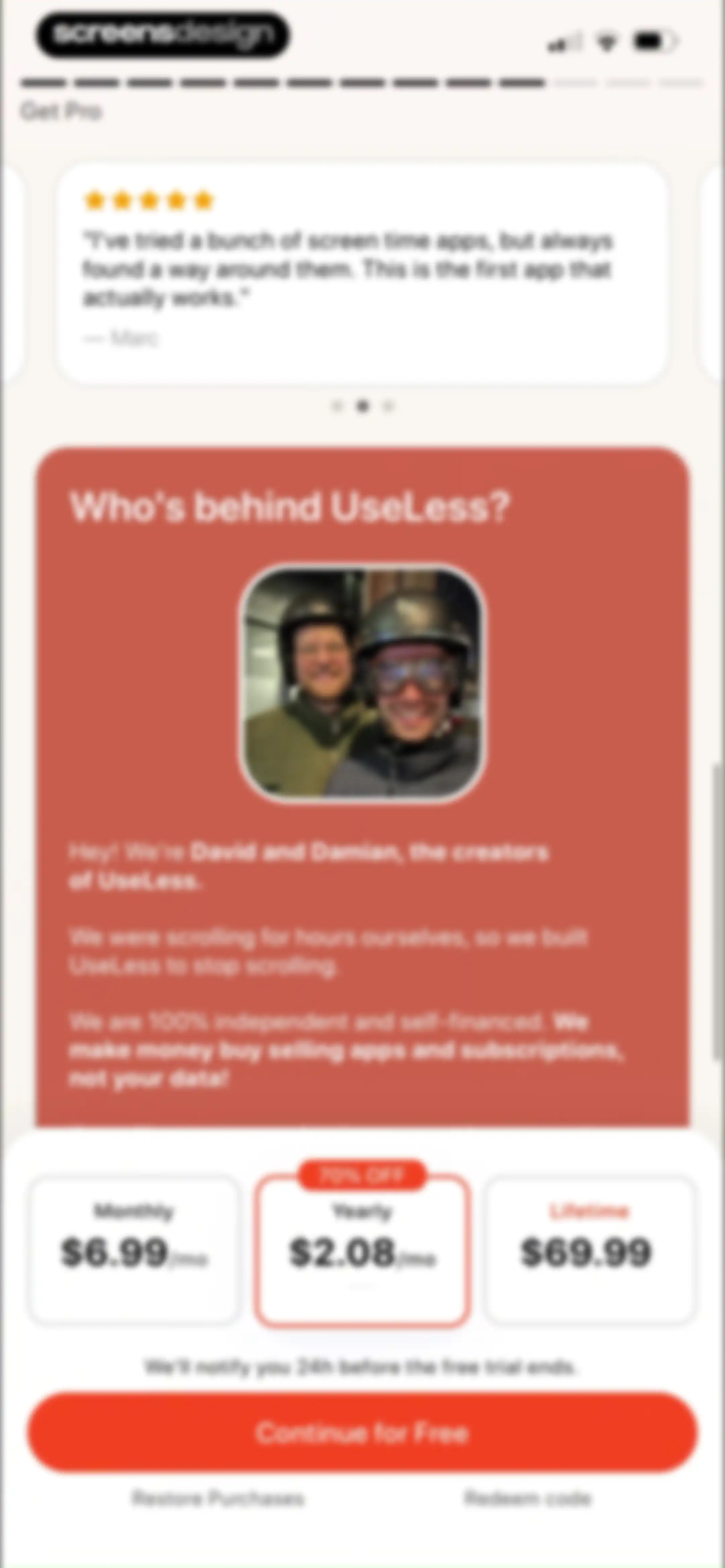 Useless - Screen Time Control screen 24