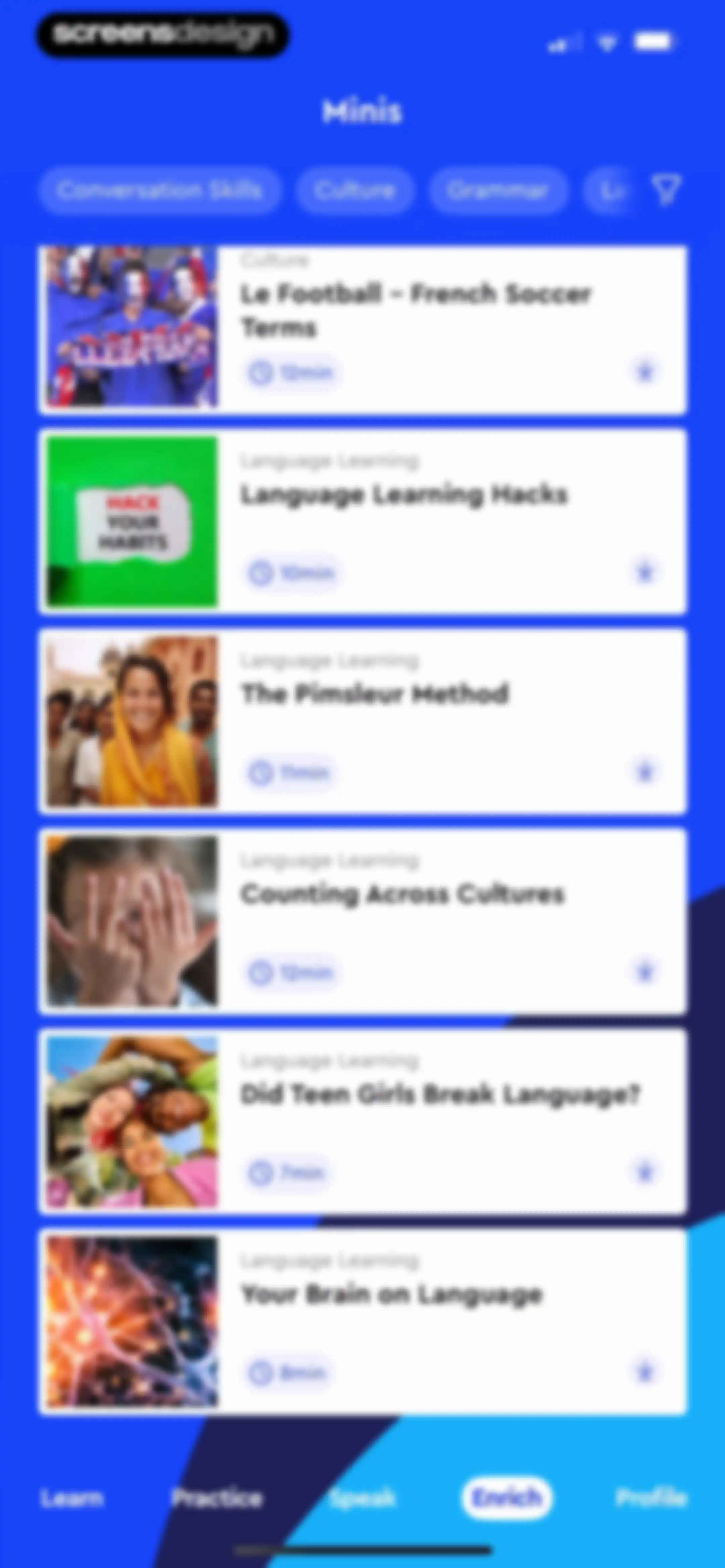 Pimsleur | Language Learning screen 167