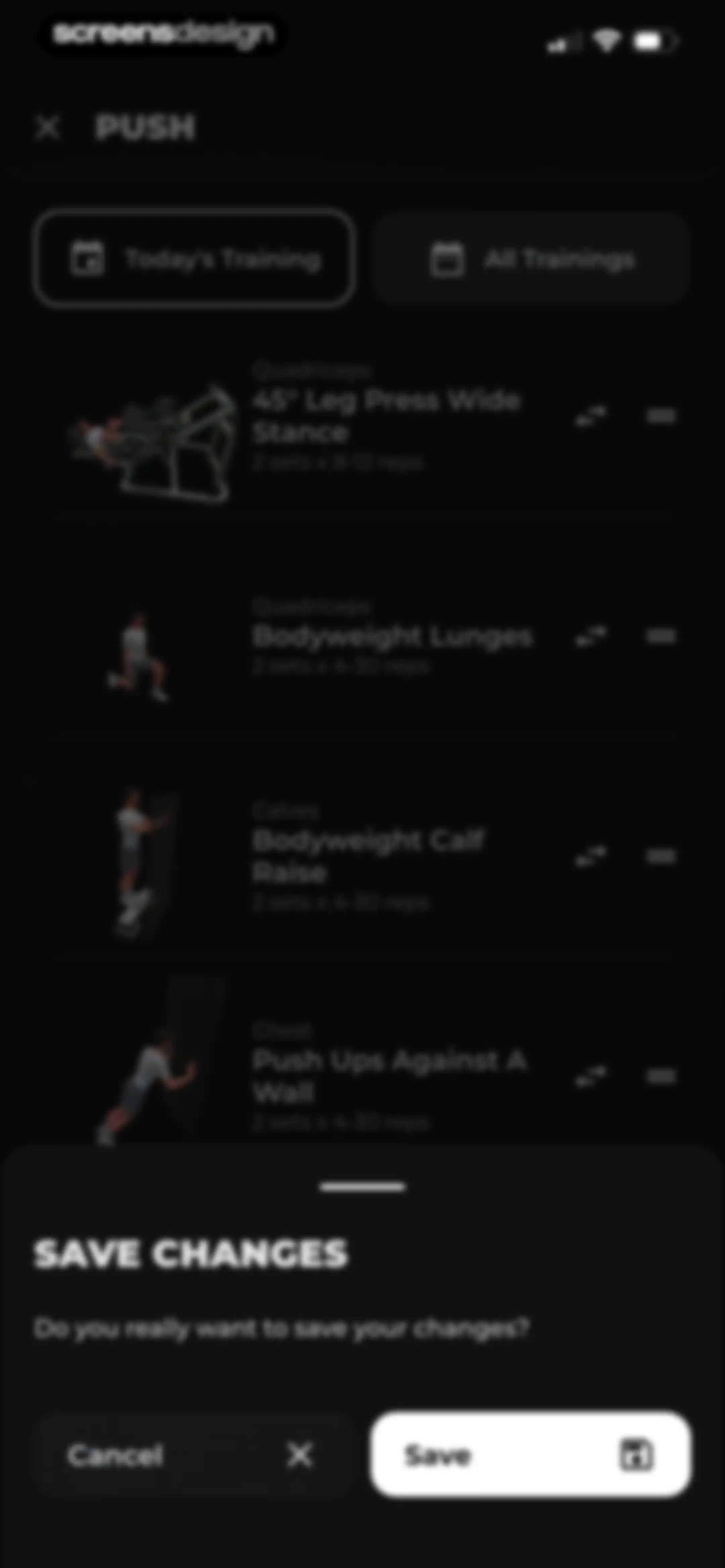 MCI - Personal Training AI screen 70