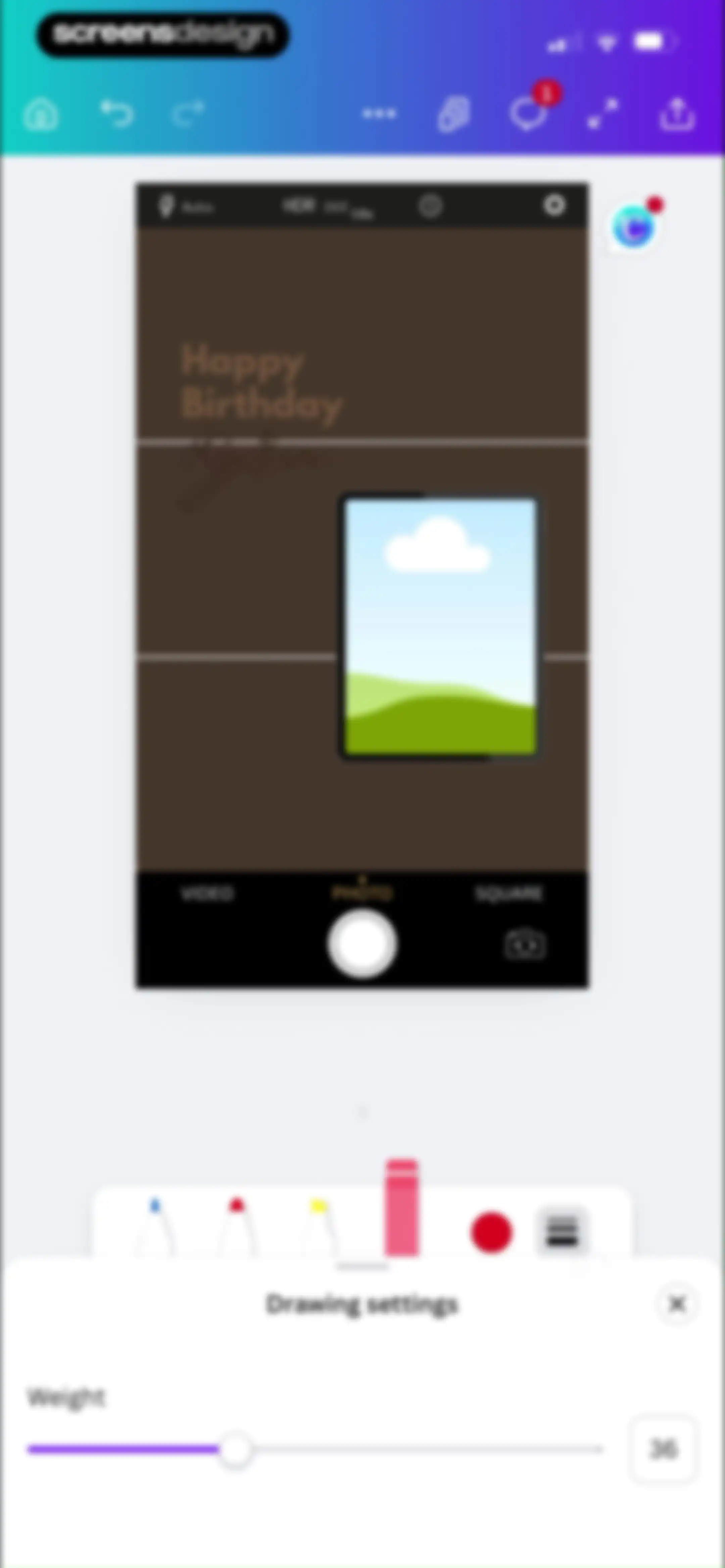 Canva: AI Video & Photo Editor screen 91