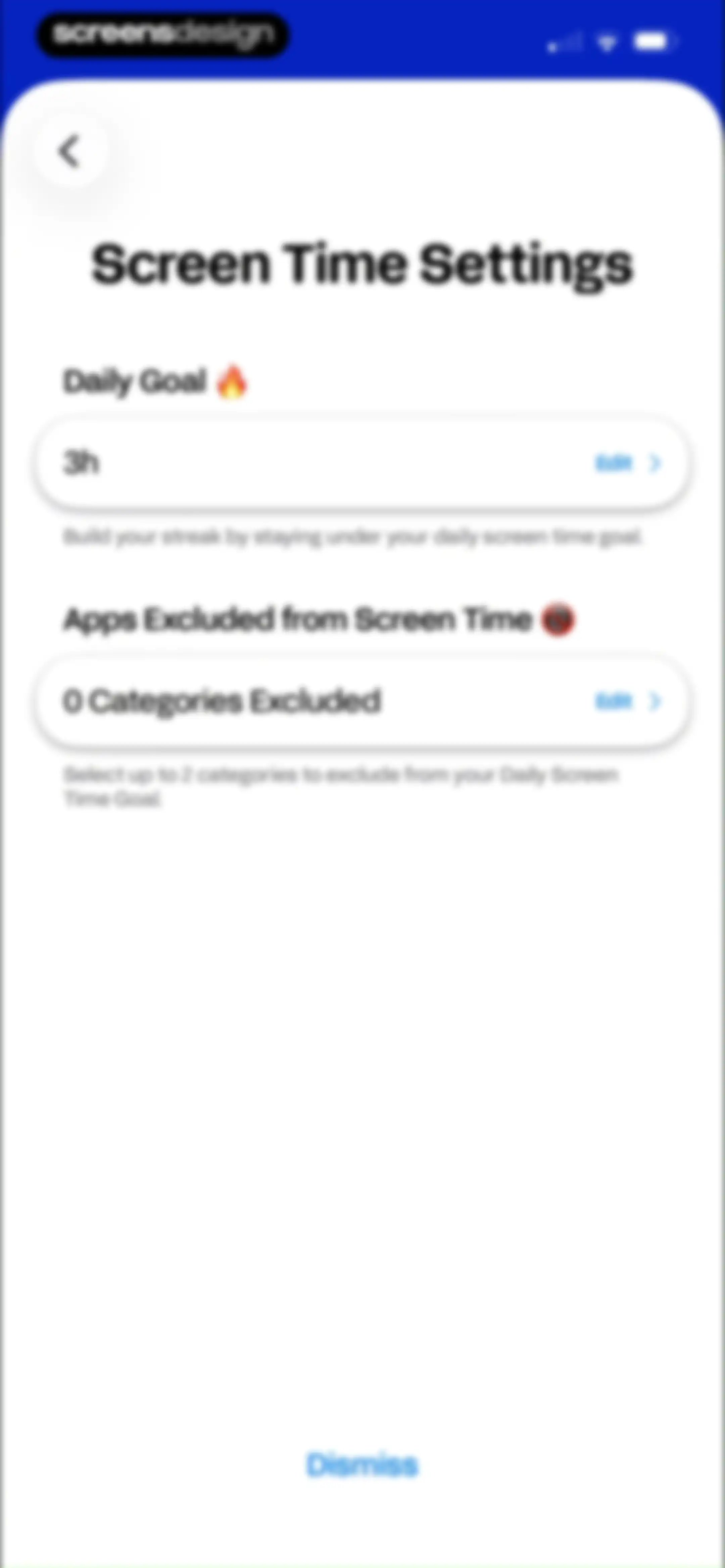 BePresent: Screen Time Control screen 95