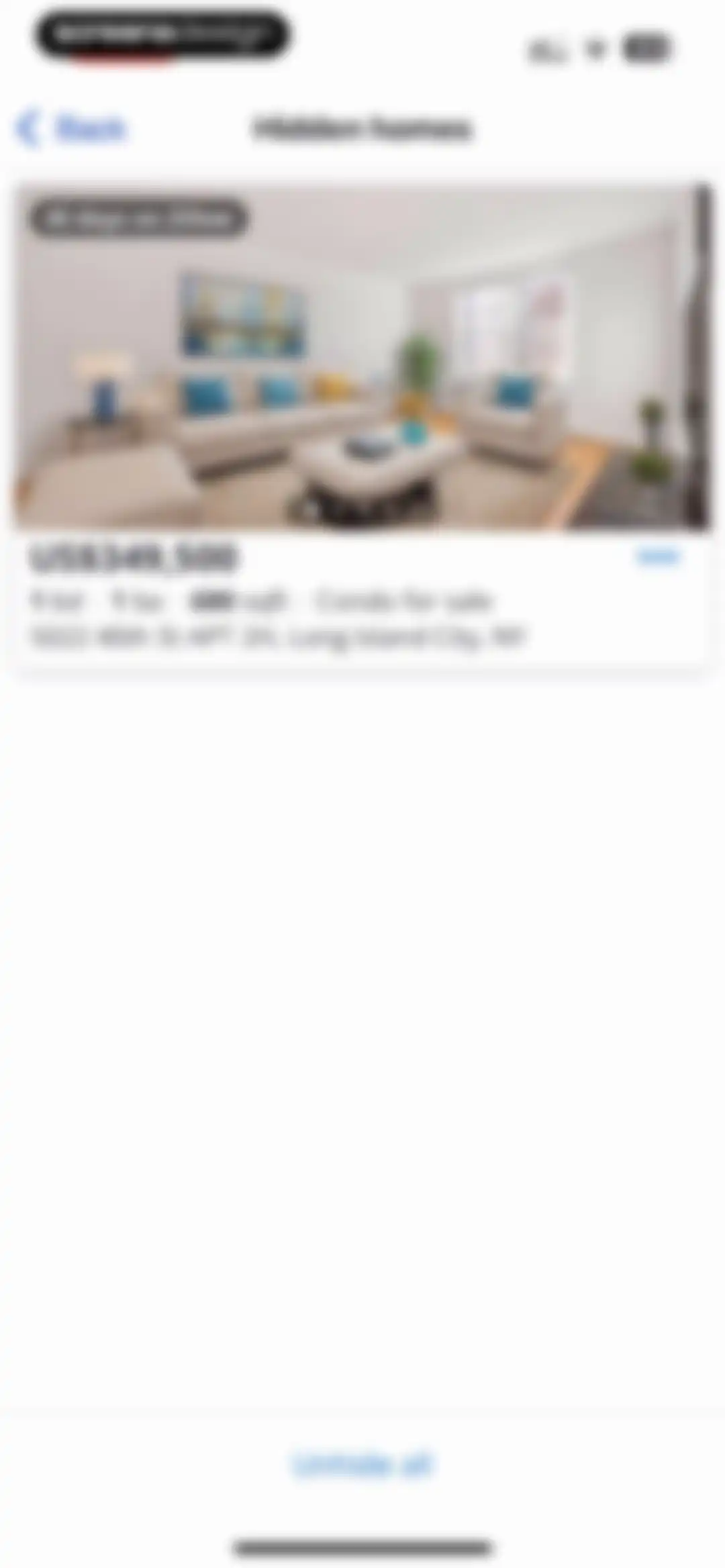 Zillow Real Estate & Rentals screen 188