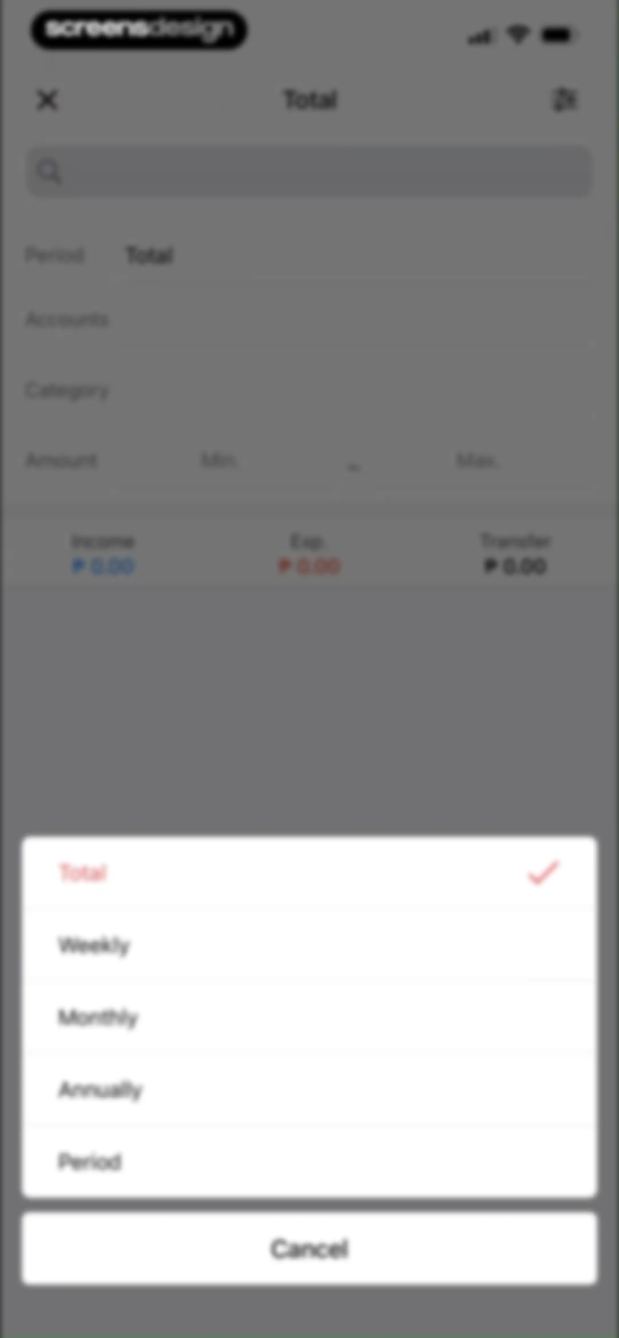 Money Manager Expense & Budget screen 48