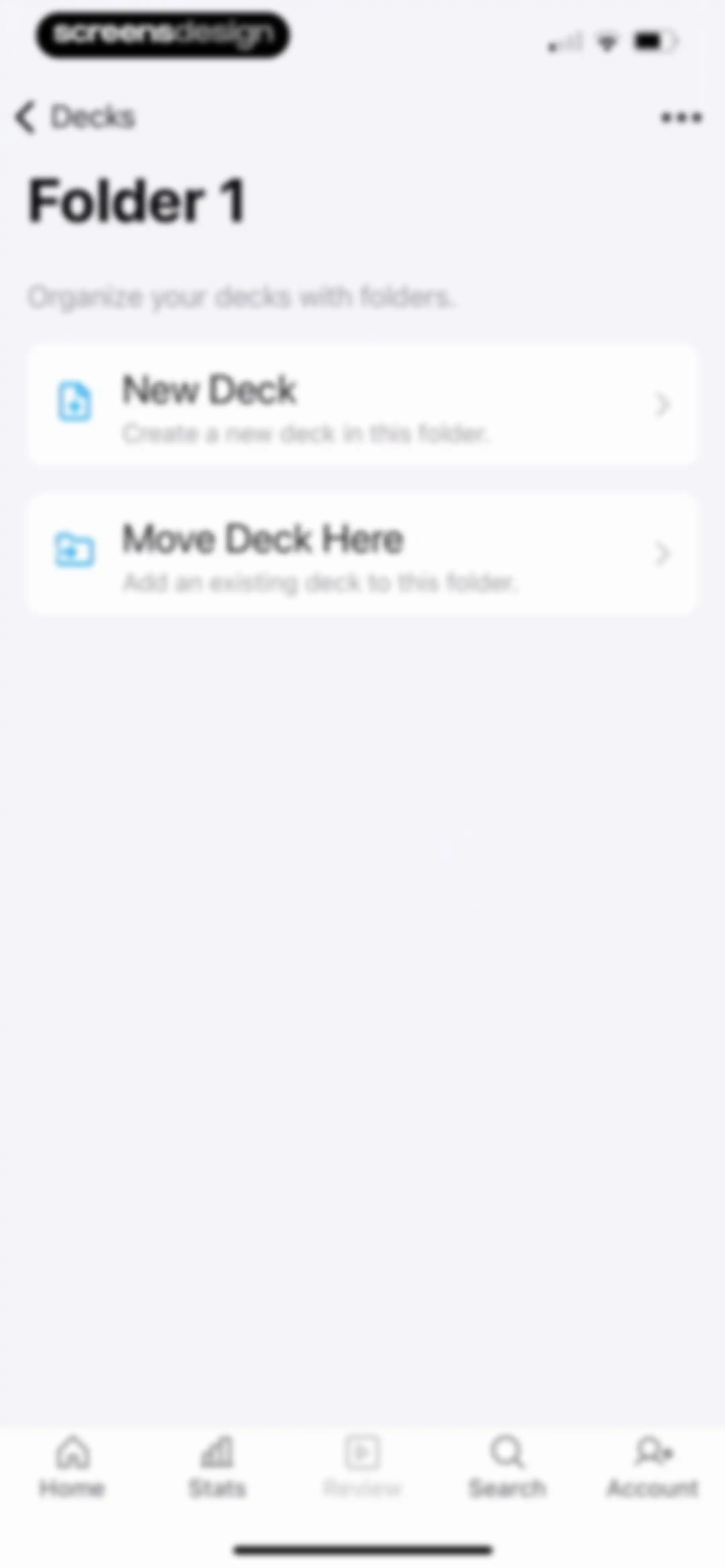 AlgoApp - Flashcards screen 20