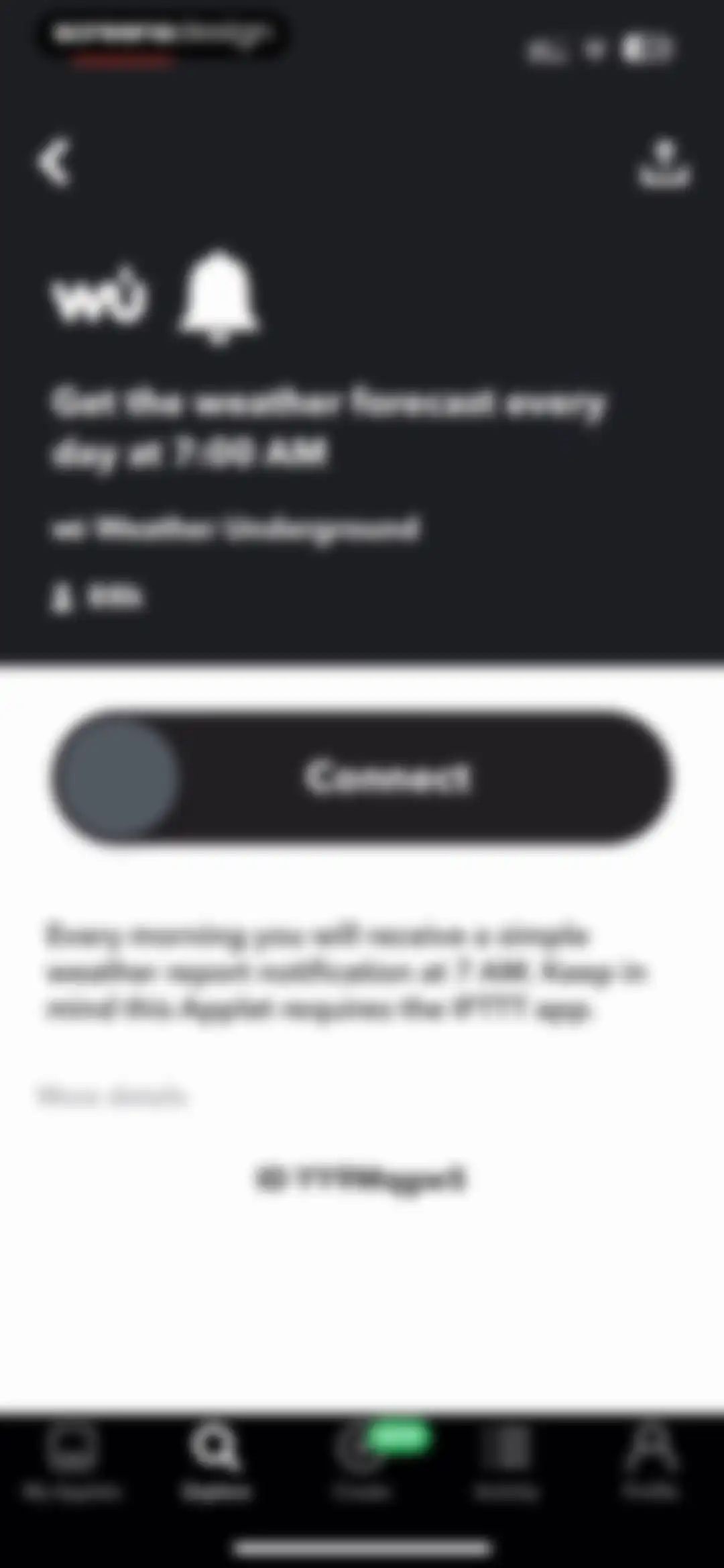 IFTTT - Automate work and home screen 53