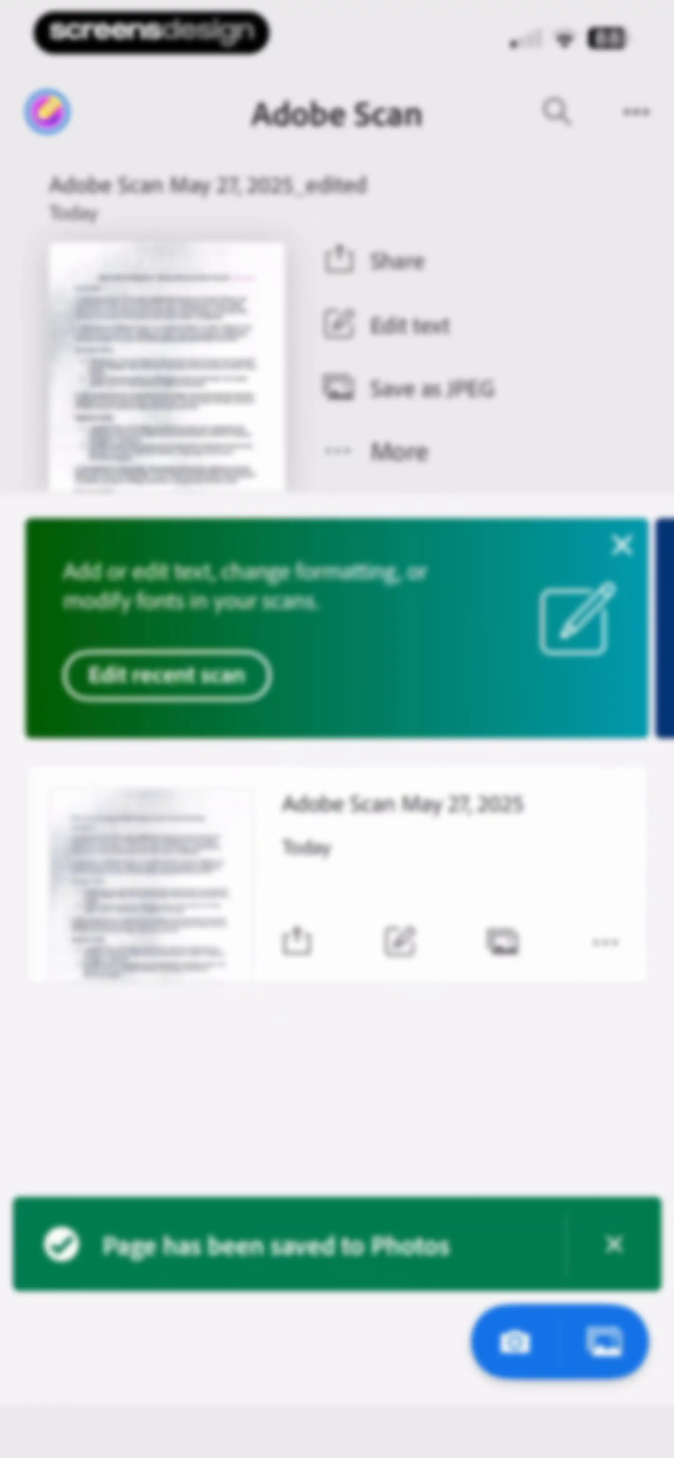 Adobe Scan: PDF & OCR Scanner screen 28