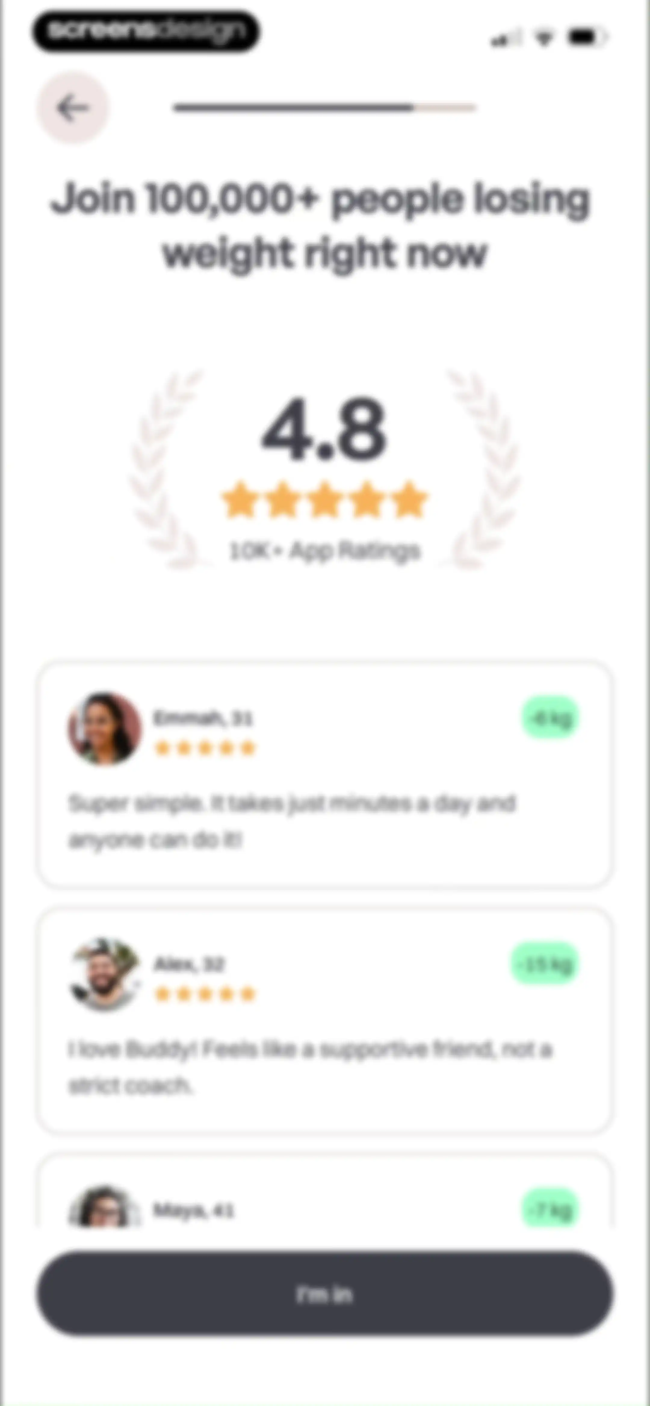 WeightBuddy: Calorie Tracker screen 39