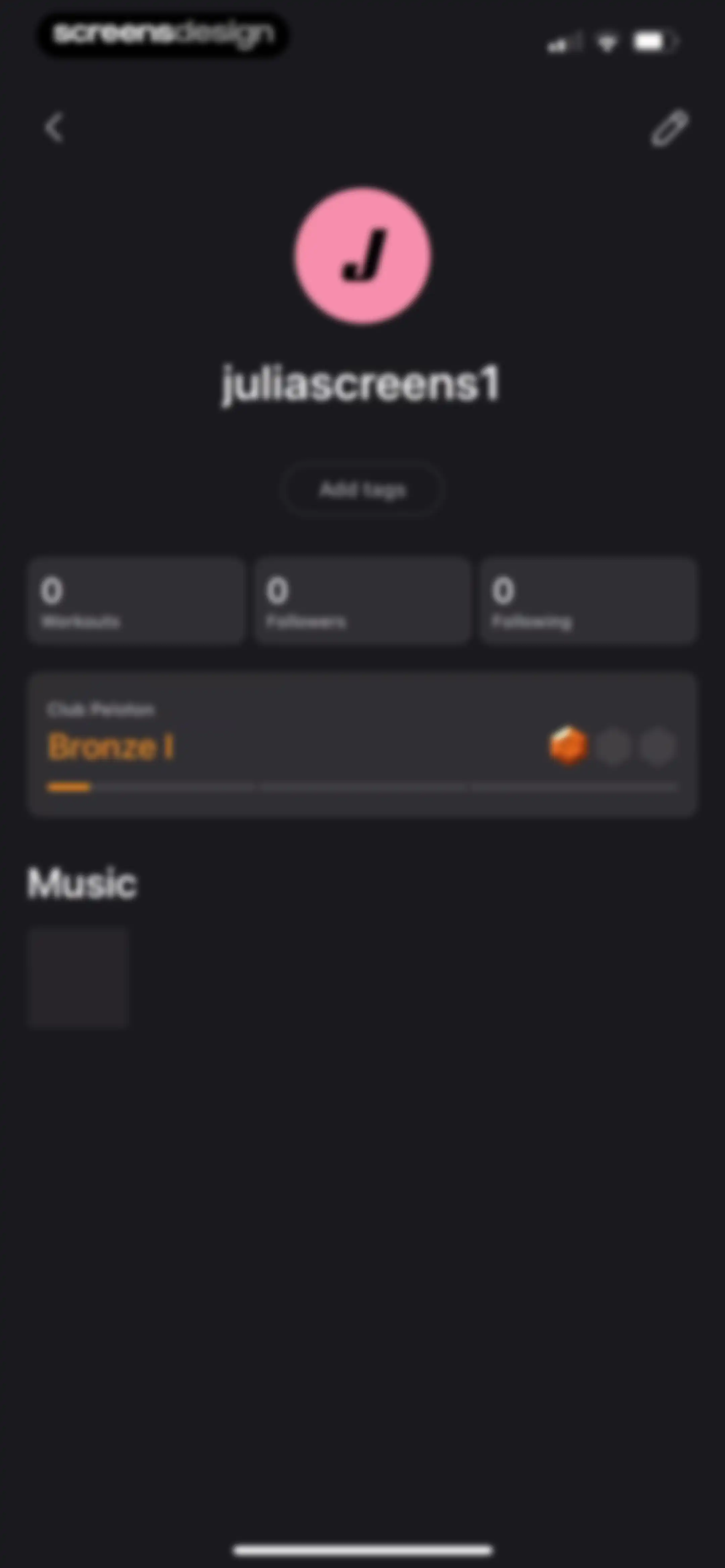 Peloton: Fitness & Workouts screen 59