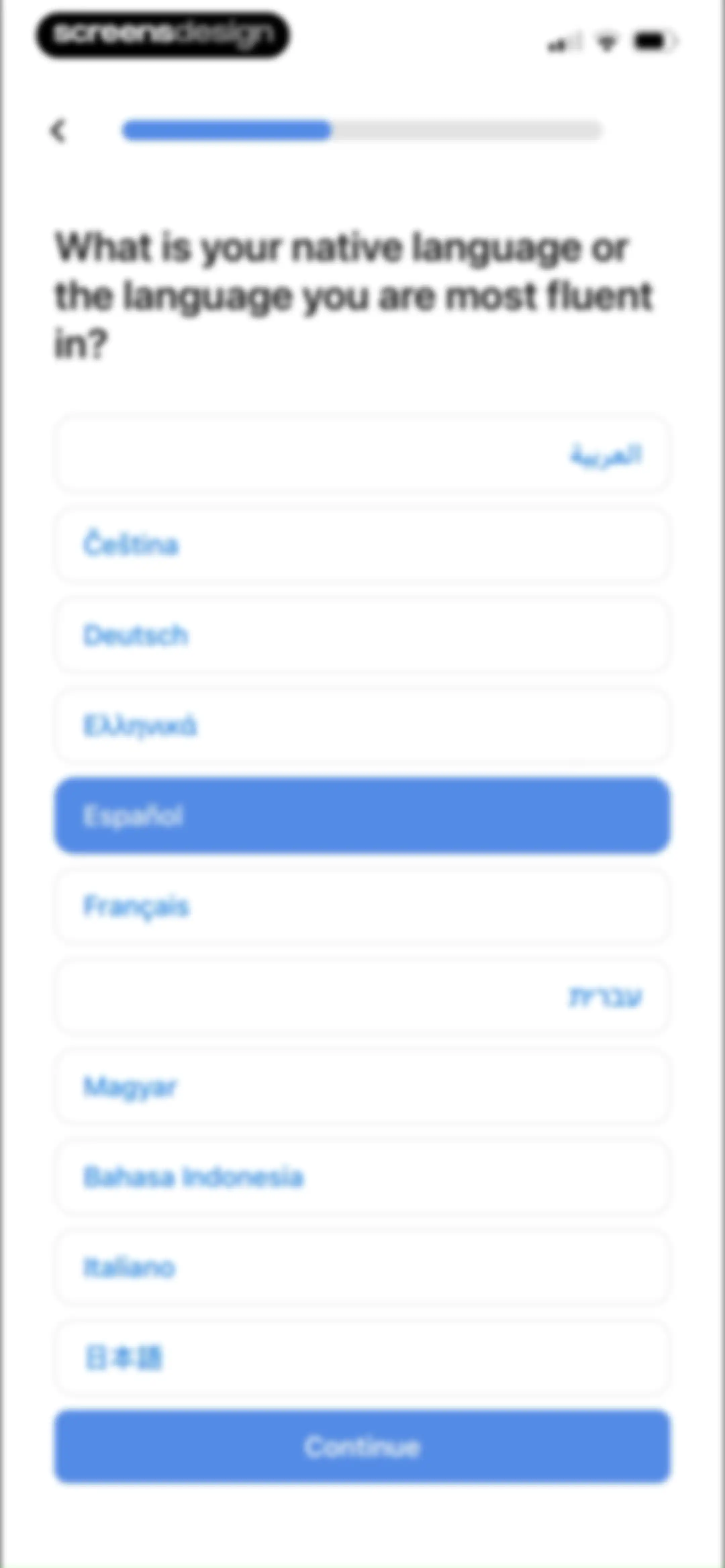 PeakTalk: Job-specific English screen 9