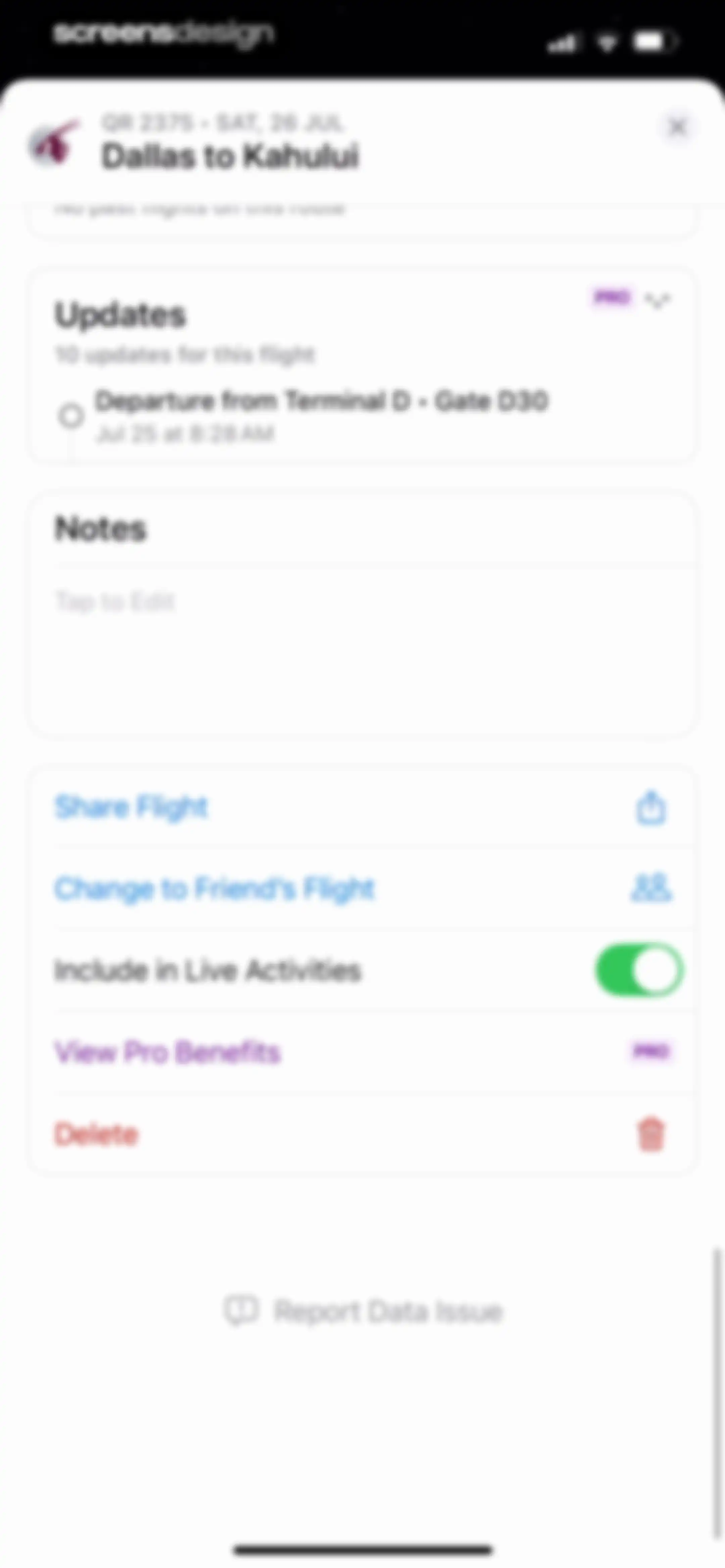 Flighty – Live Flight Tracker screen 81
