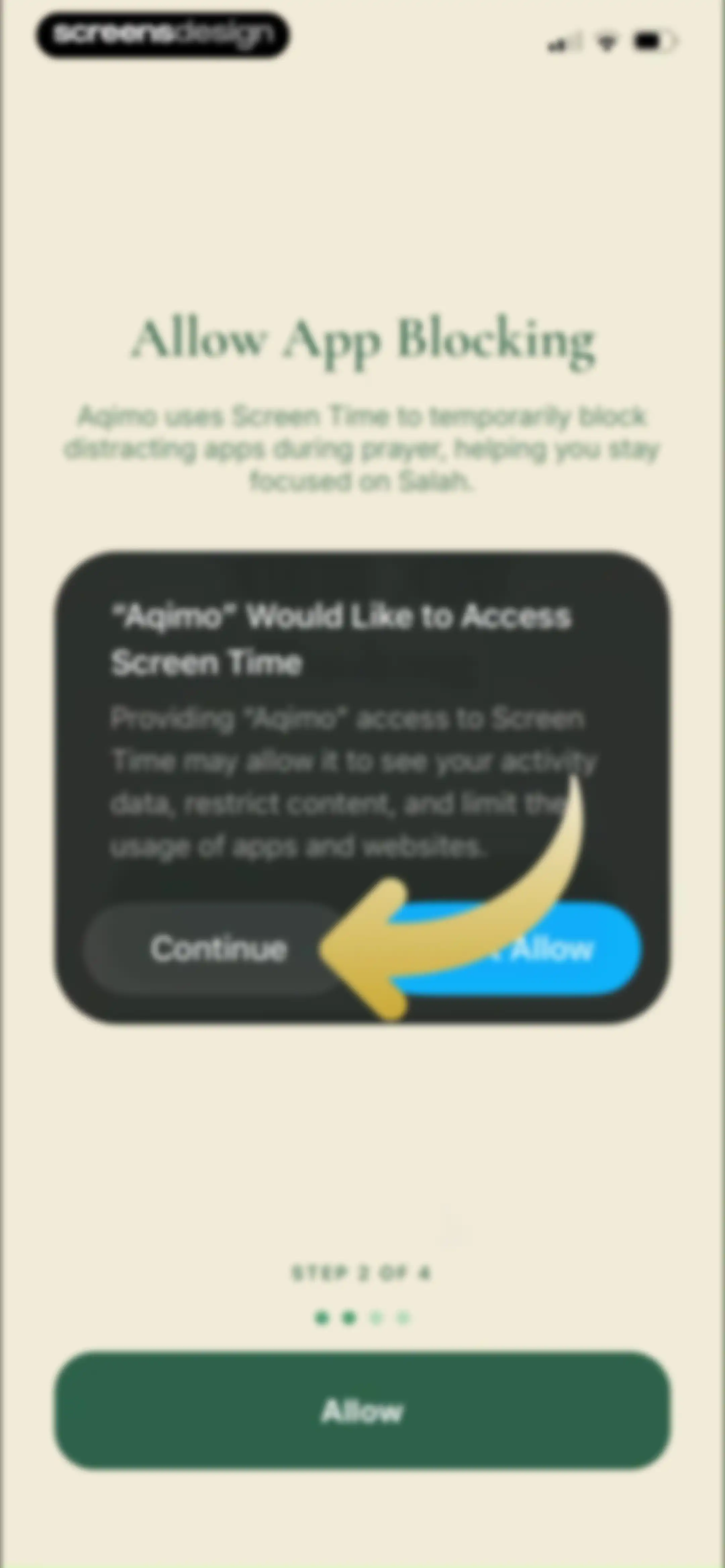 Aqimo: Salah Focus screen 35